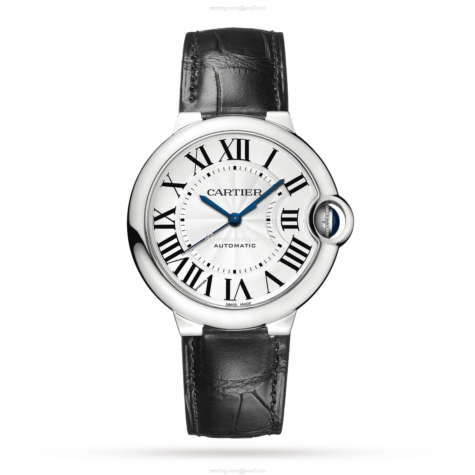 Cartier Ballon Bleu de Cartier 36mm Steel Automatic Watch - Silver Dial