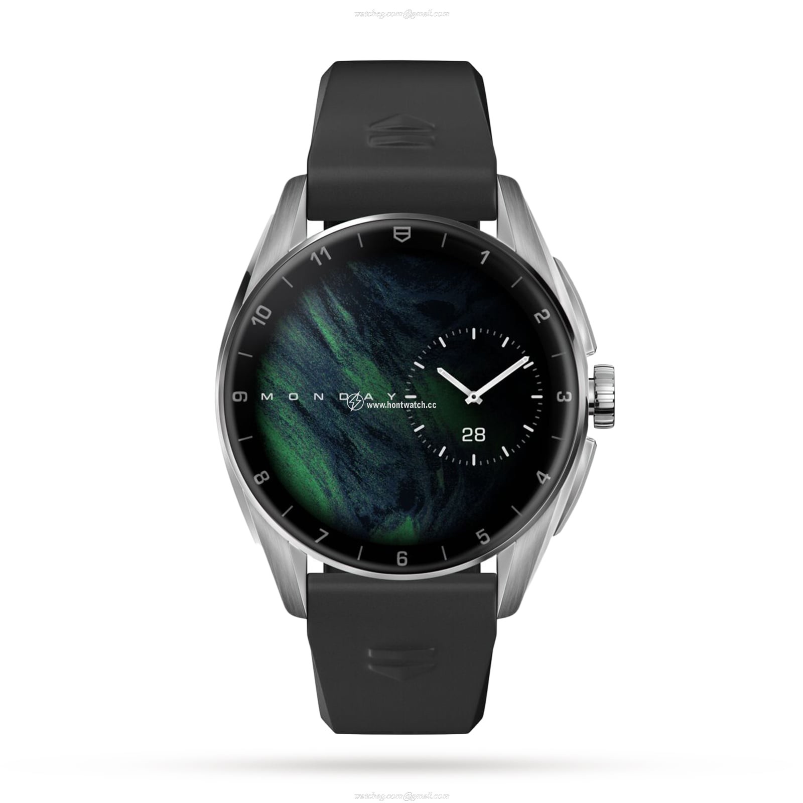 TAG Heuer Connected Smartwatch - 42mm Stainless Steel - Black Dial