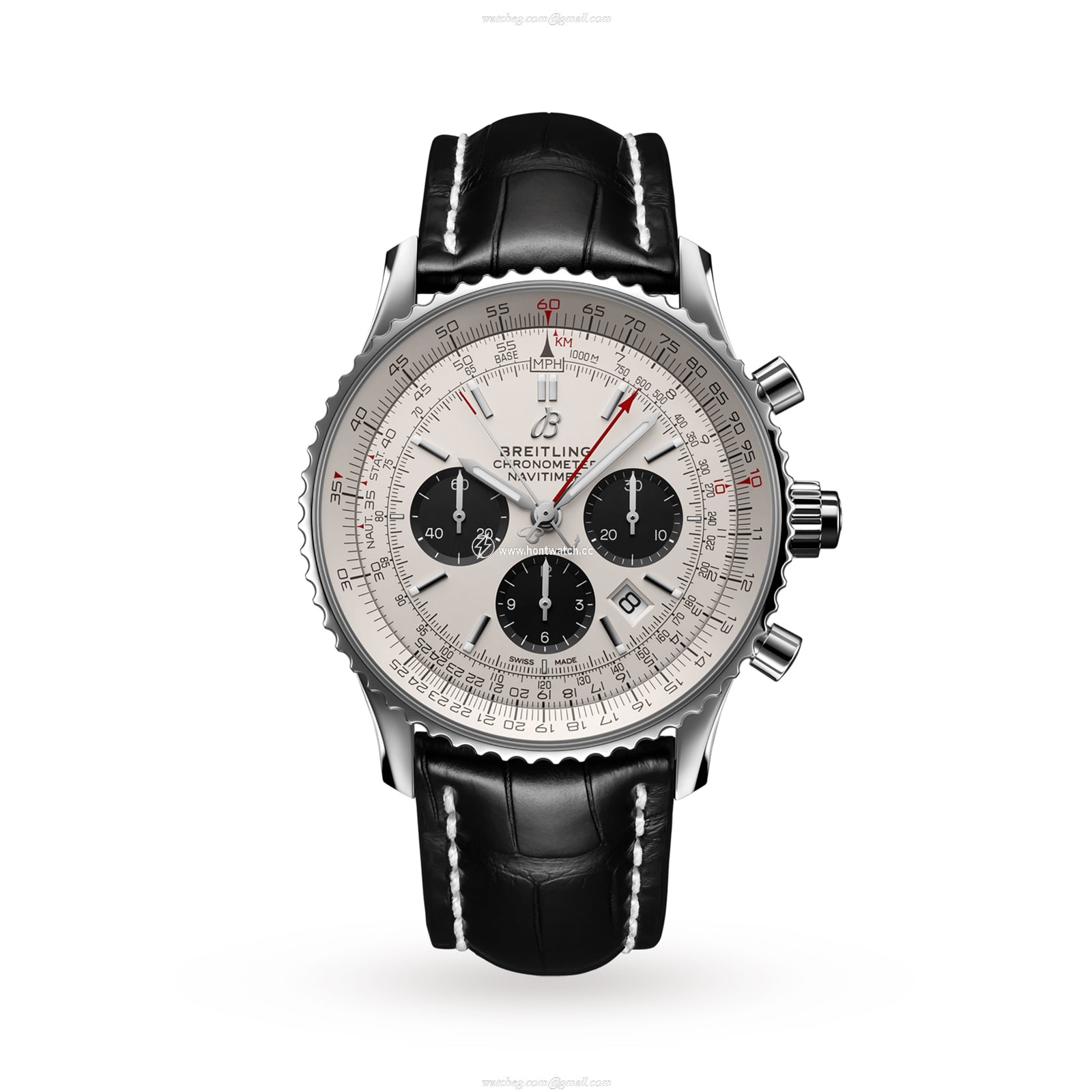 Breitling Navitimer AB0311211G1P1 | 45mm Stainless Steel Automatic Silver Watch