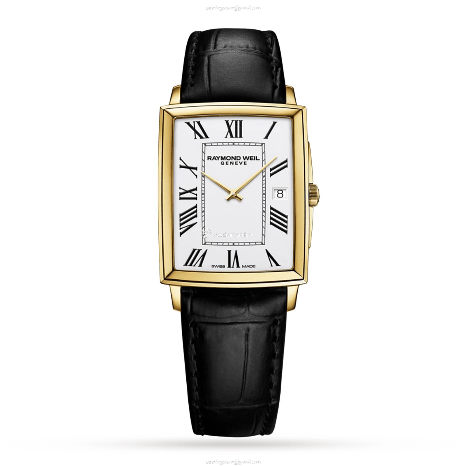 Raymond Weil Toccata 37mm White Dial Quartz Watch - Stainless Steel & Gold