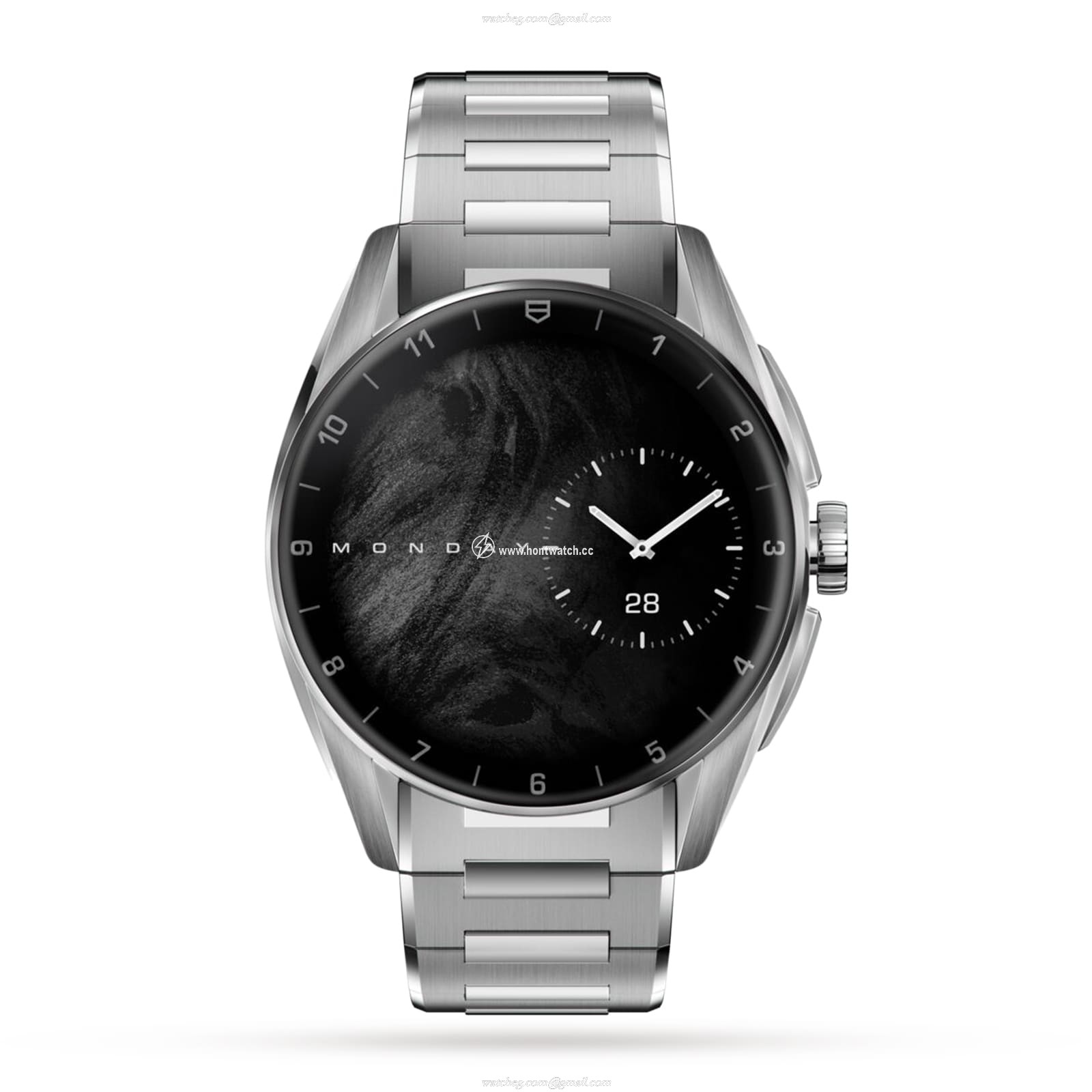 TAG Heuer Connected Smartwatch - 42mm Stainless Steel - Black Dial