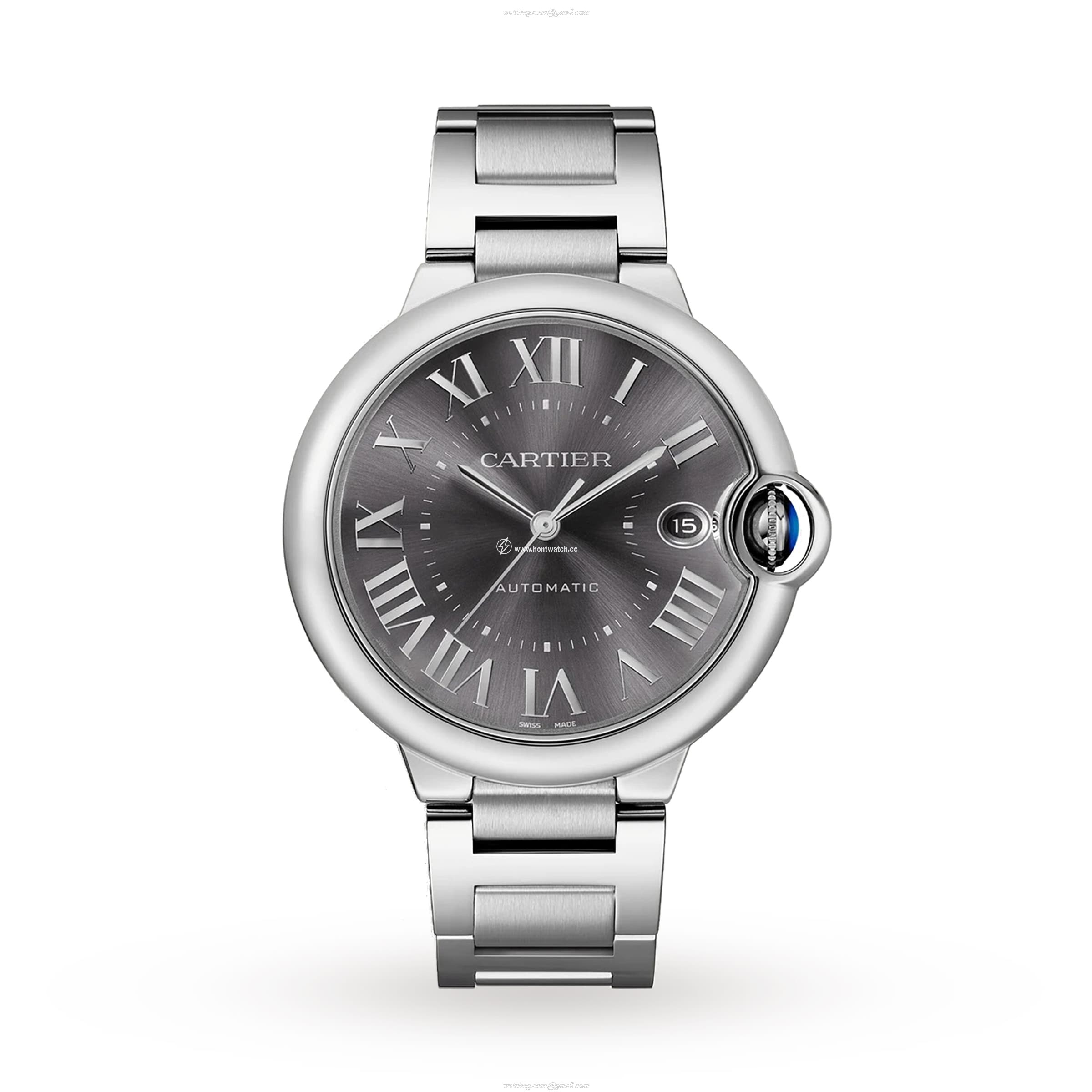Cartier Ballon Bleu de Cartier 40mm Automatic Grey Dial Steel Watch