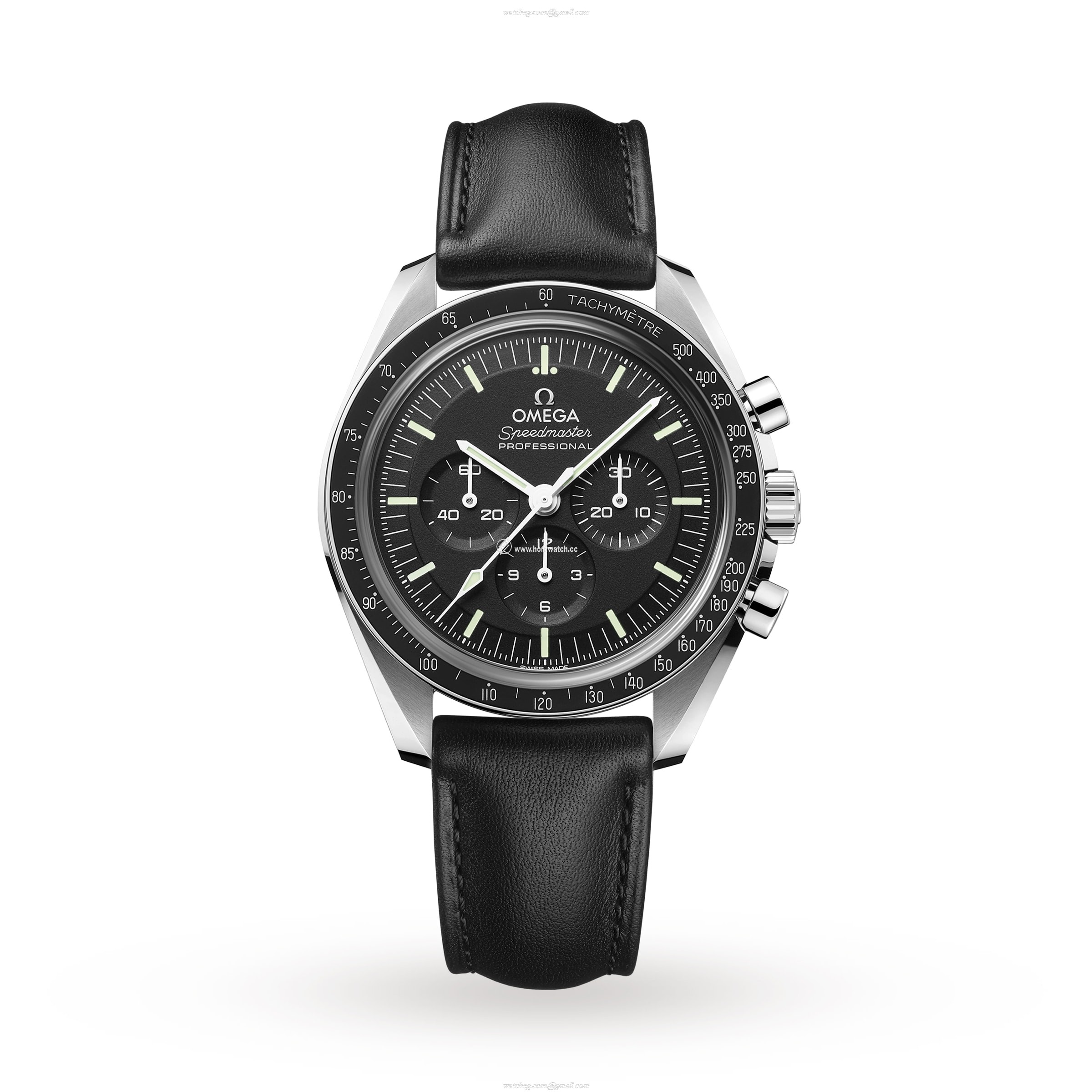 Omega Speedmaster Moonwatch - 42mm Stainless Steel - Manual Winding Black Dial