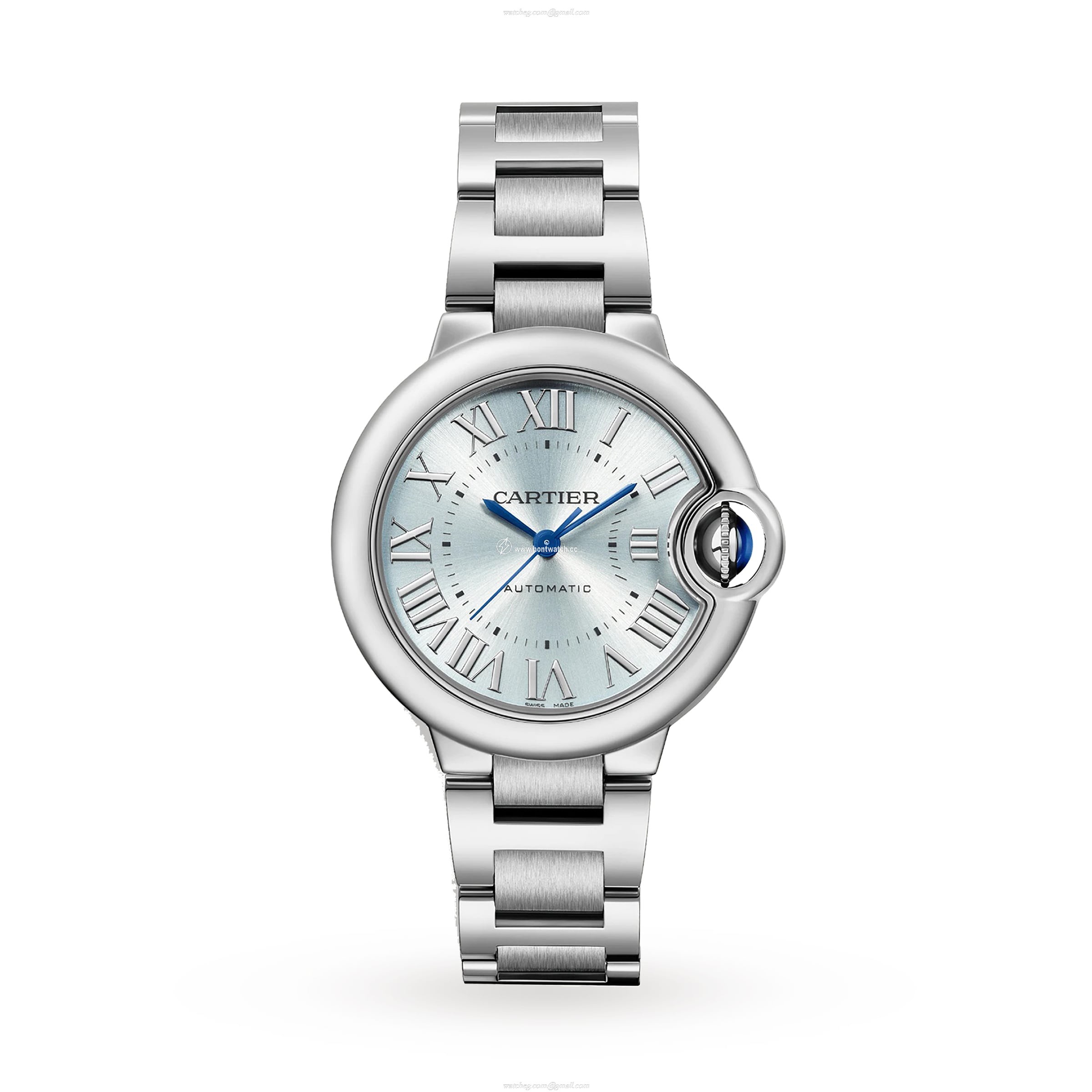 Cartier Ballon Bleu de Cartier 33mm Automatic Blue Dial Steel Watch