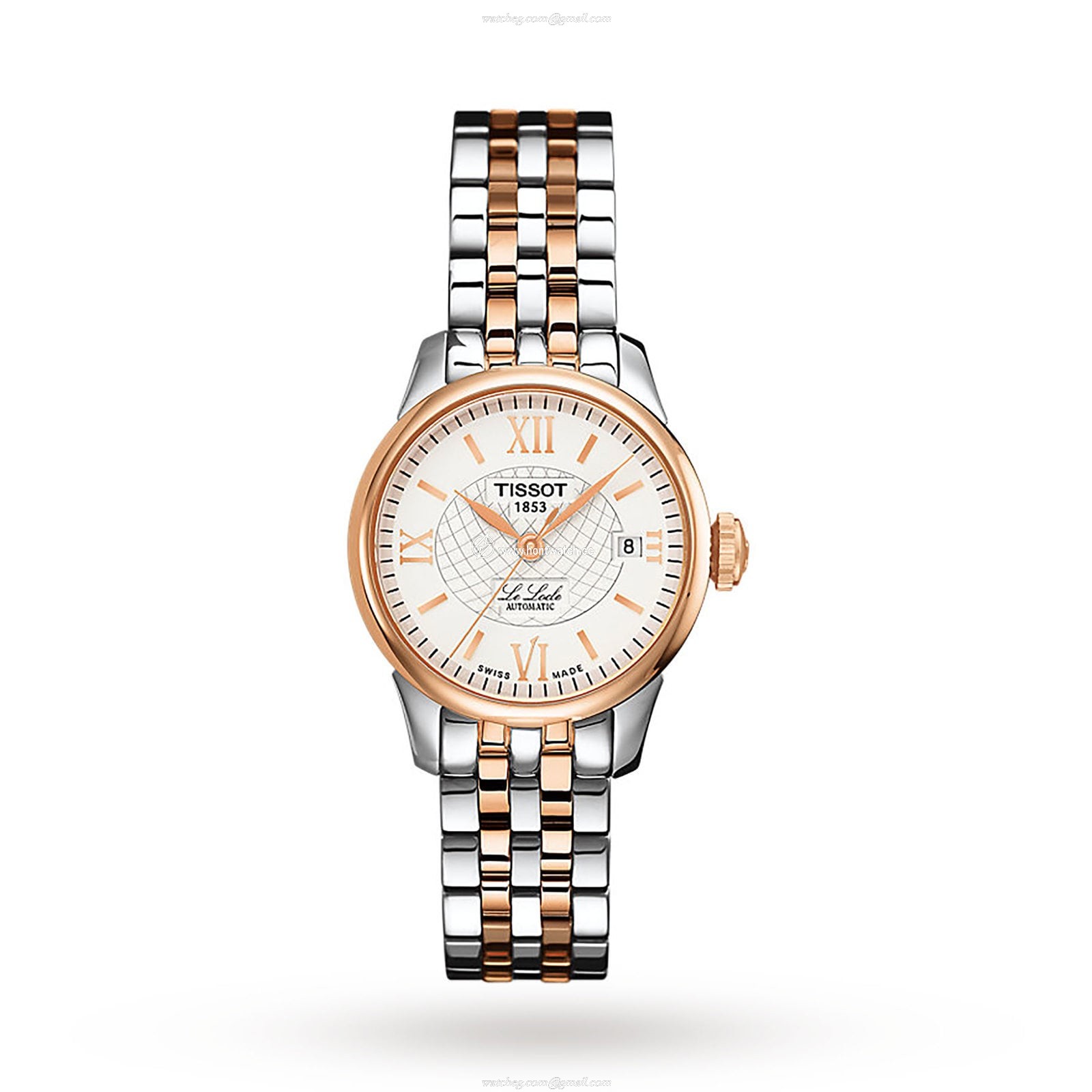 Tissot T-Classic T41218333 Automatic Silver Watch | 25mm Stainless Steel & PVD