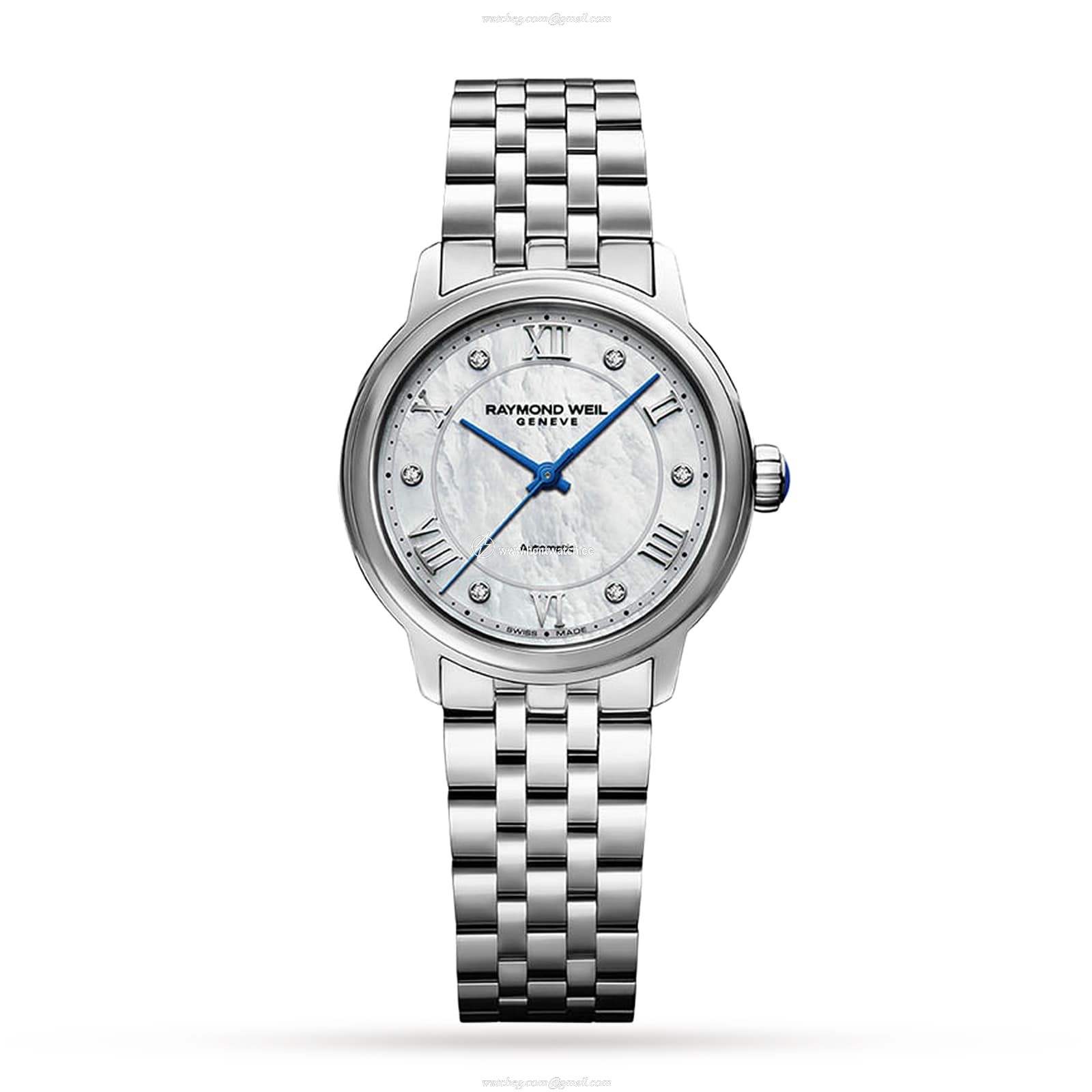 Raymond Weil Maestro Automatic Watch - Mother of Pearl Dial | 31mm Stainless Steel