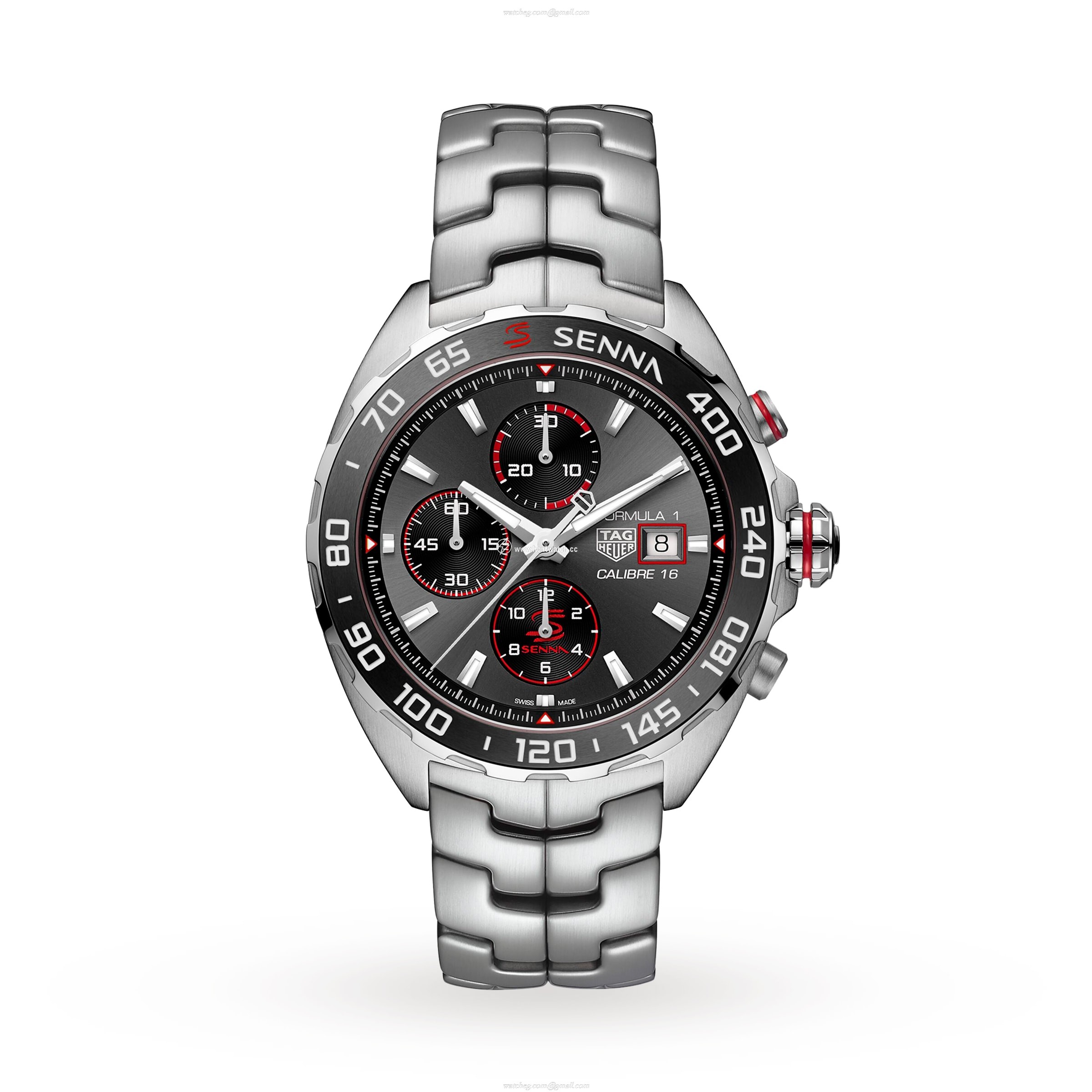 TAG Heuer Formula 1 Automatic Grey Dial - 43mm Stainless Steel Watch