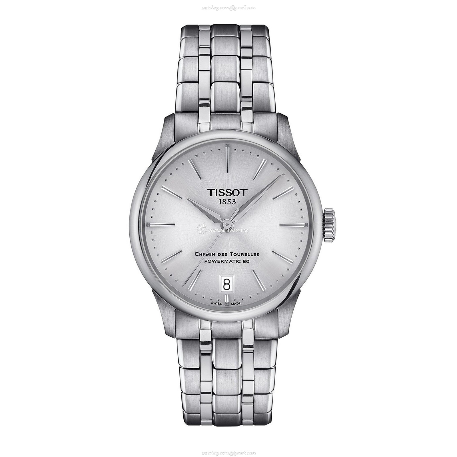 Tissot T-Classic Automatic Silver Watch | 34mm Stainless Steel
