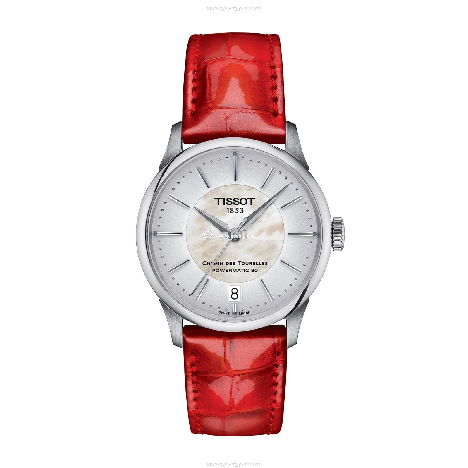 Tissot T-Classic Automatic Watch - Mother Of Pearl Dial - 34mm Stainless Steel