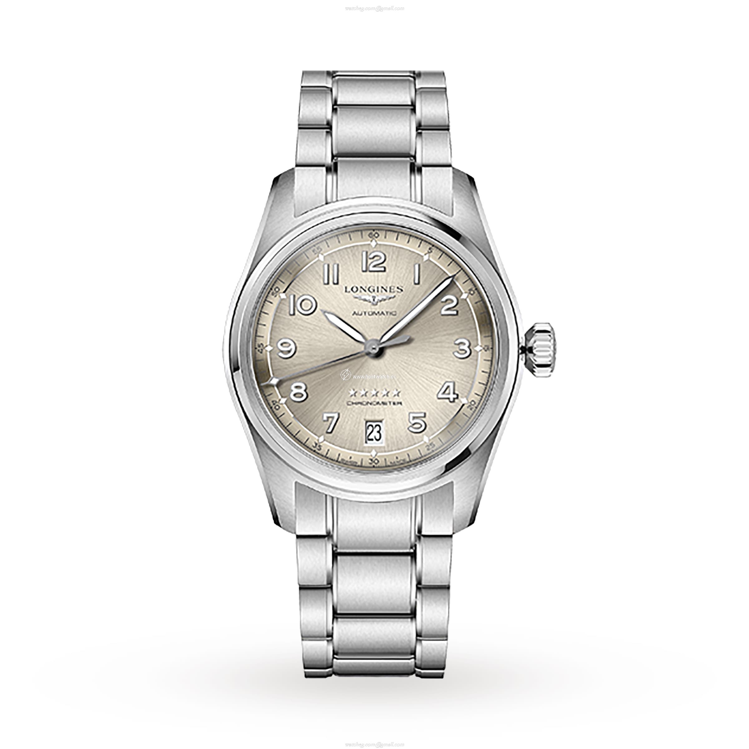 Longines Spirit L34104636 | 37mm Automatic Champagne Dial | Stainless Steel
