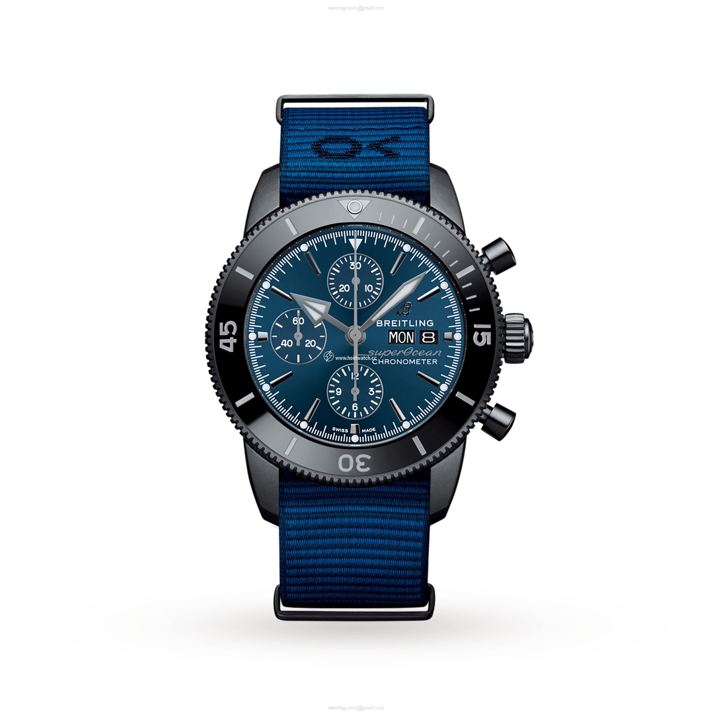 Breitling Superocean Heritage 44mm Automatic Blue Dial - Stainless Steel