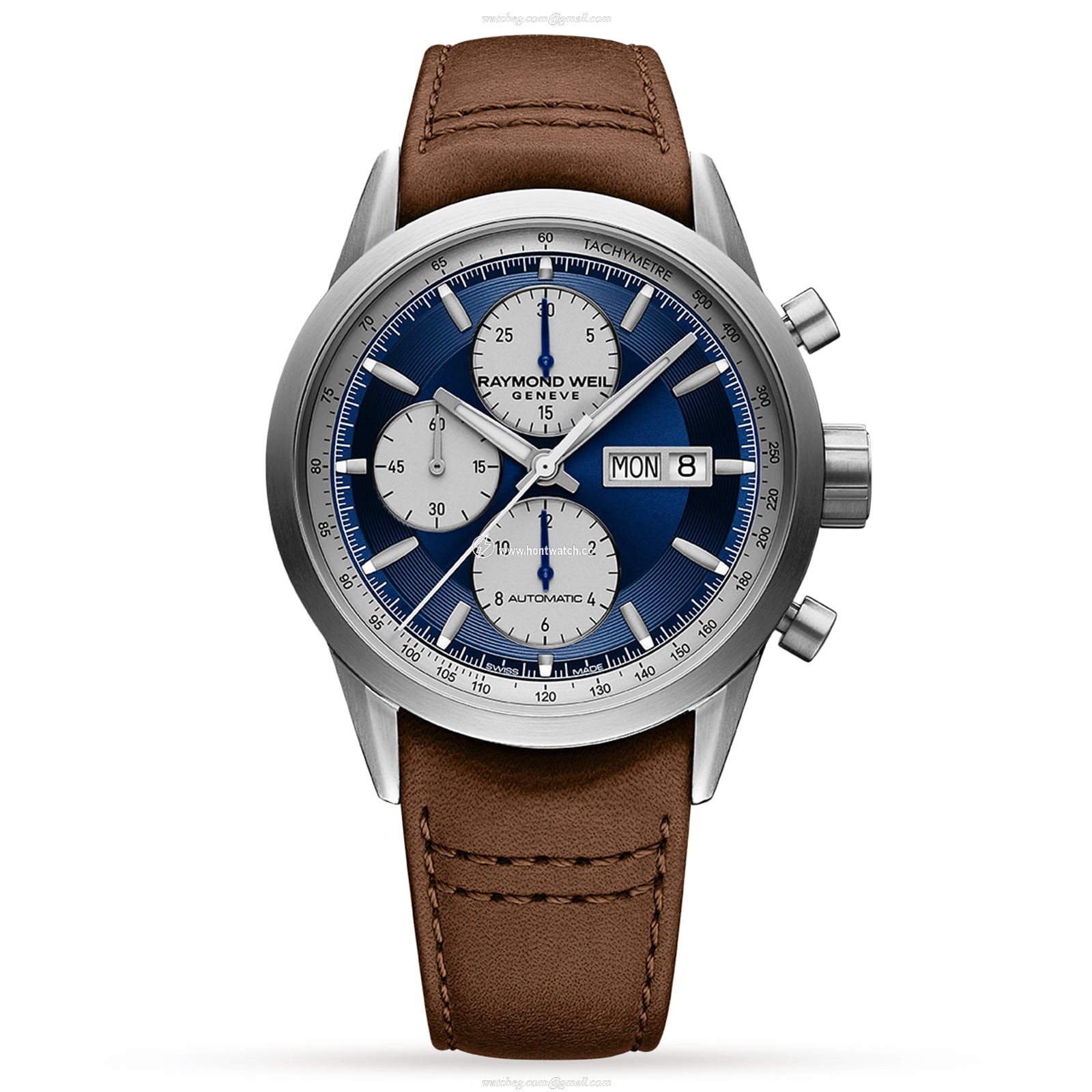 Raymond Weil Freelancer 7732-TIC-50421 | Automatic Blue Dial | 42mm Stainless Steel