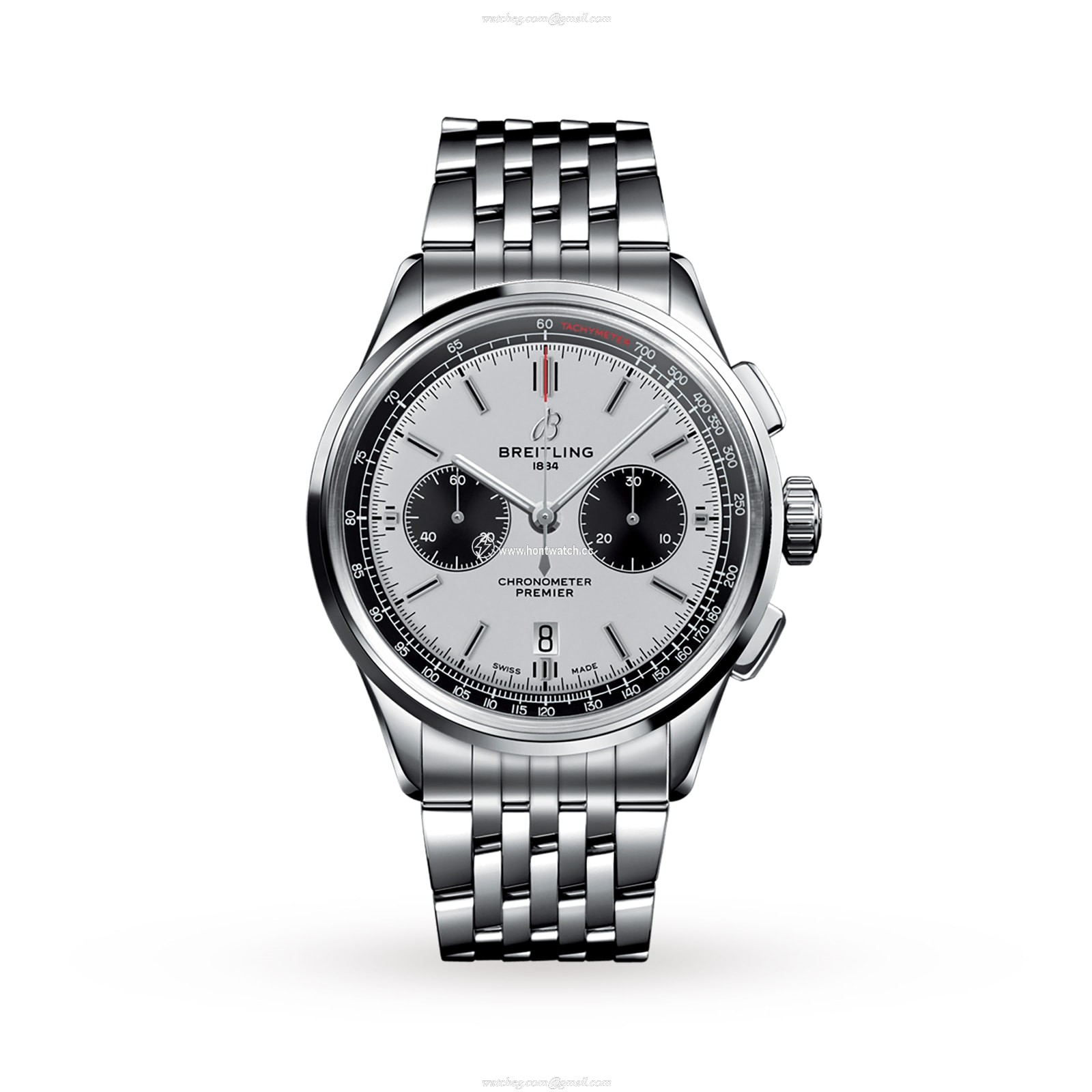 Breitling Premier AB0118221G1A1 | 42mm Stainless Steel Automatic Black Watch