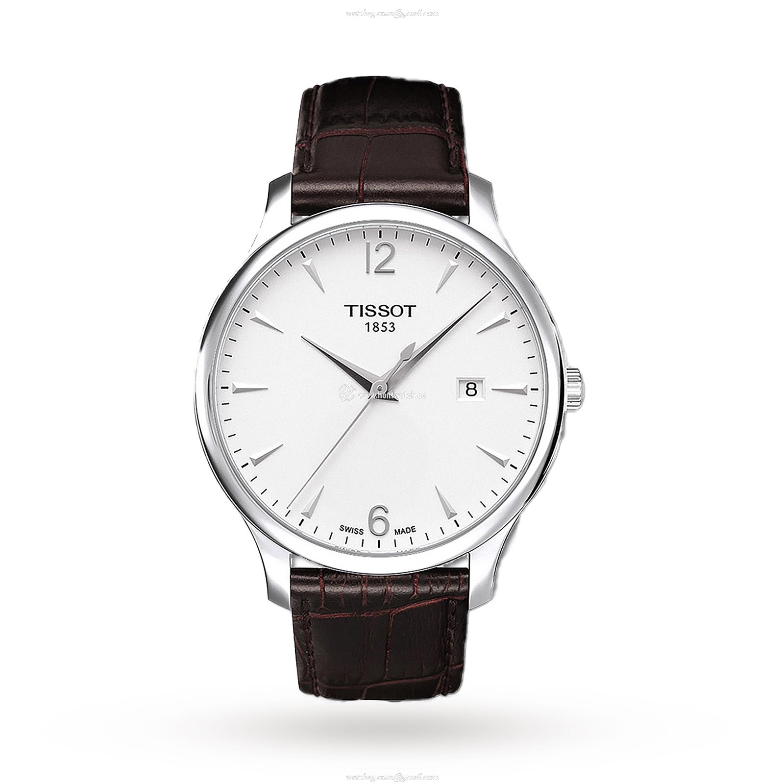 Tissot T-Classic Stainless Steel Quartz Watch - White Dial 42mm