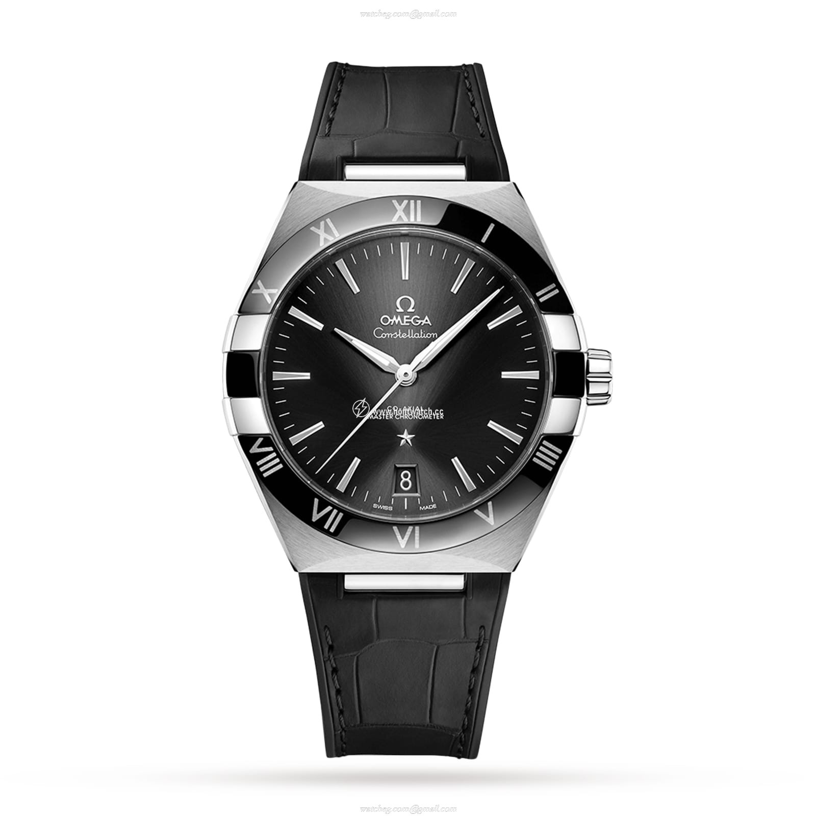 Omega Constellation 41mm Automatic Black Dial Stainless Steel Watch