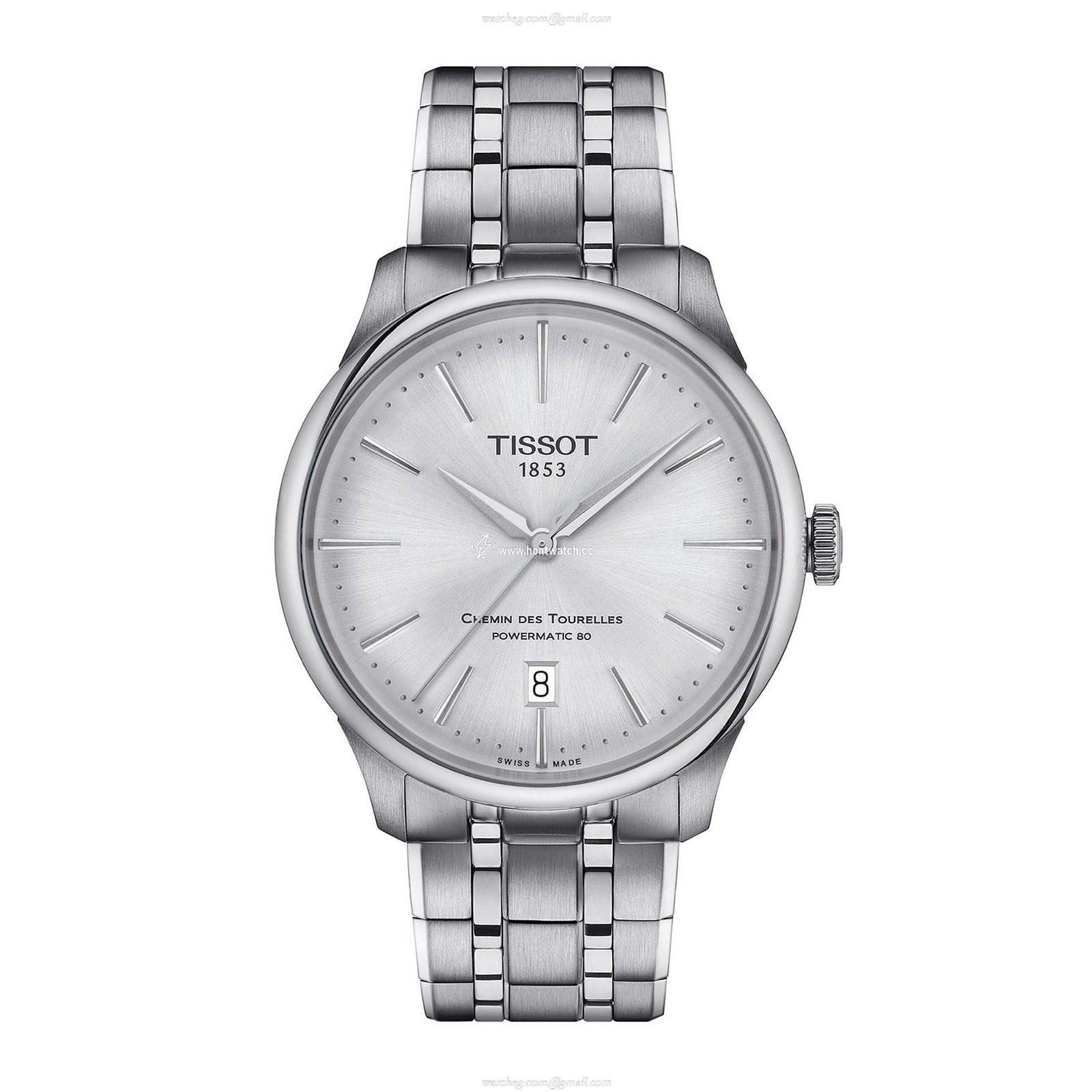 Tissot T-Classic Automatic Silver Watch - 39mm Stainless Steel