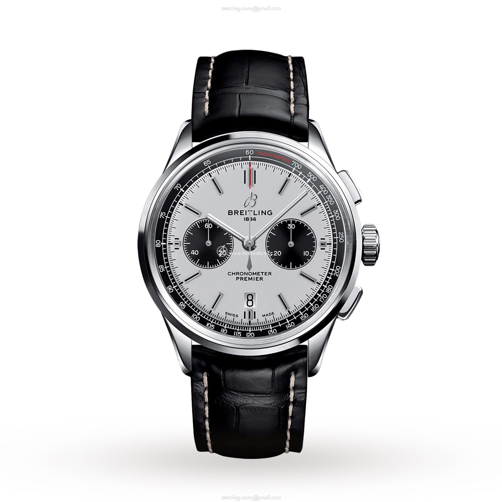 Breitling Premier AB0118221G1P1 | 42mm Stainless Steel Automatic Black Watch