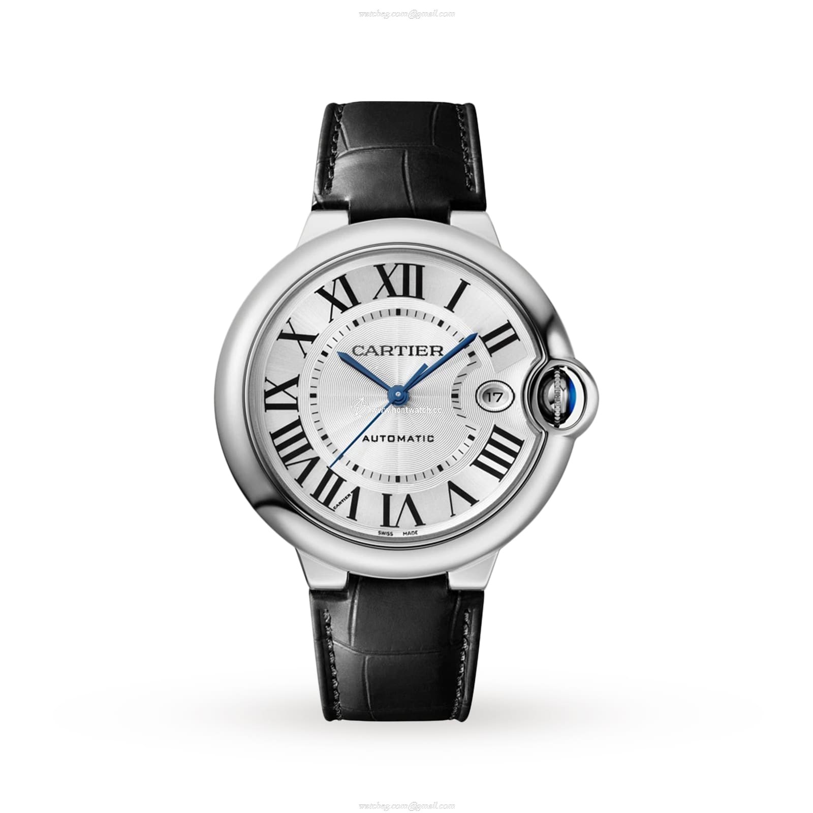 Cartier Ballon Bleu de Cartier WSBB0039 - 40mm Steel Automatic Watch - Silver Dial