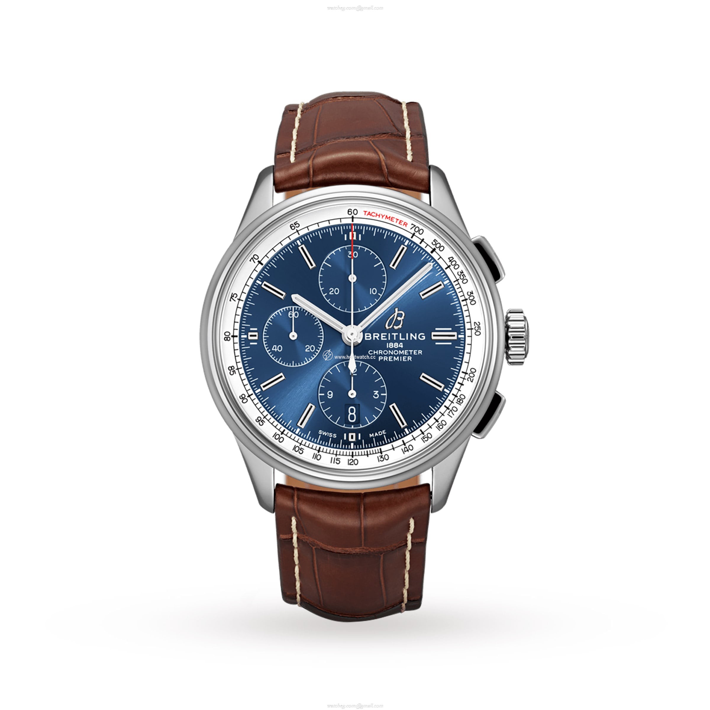 Breitling Premier A13315351C1P1 | 42mm Stainless Steel Automatic Blue Watch