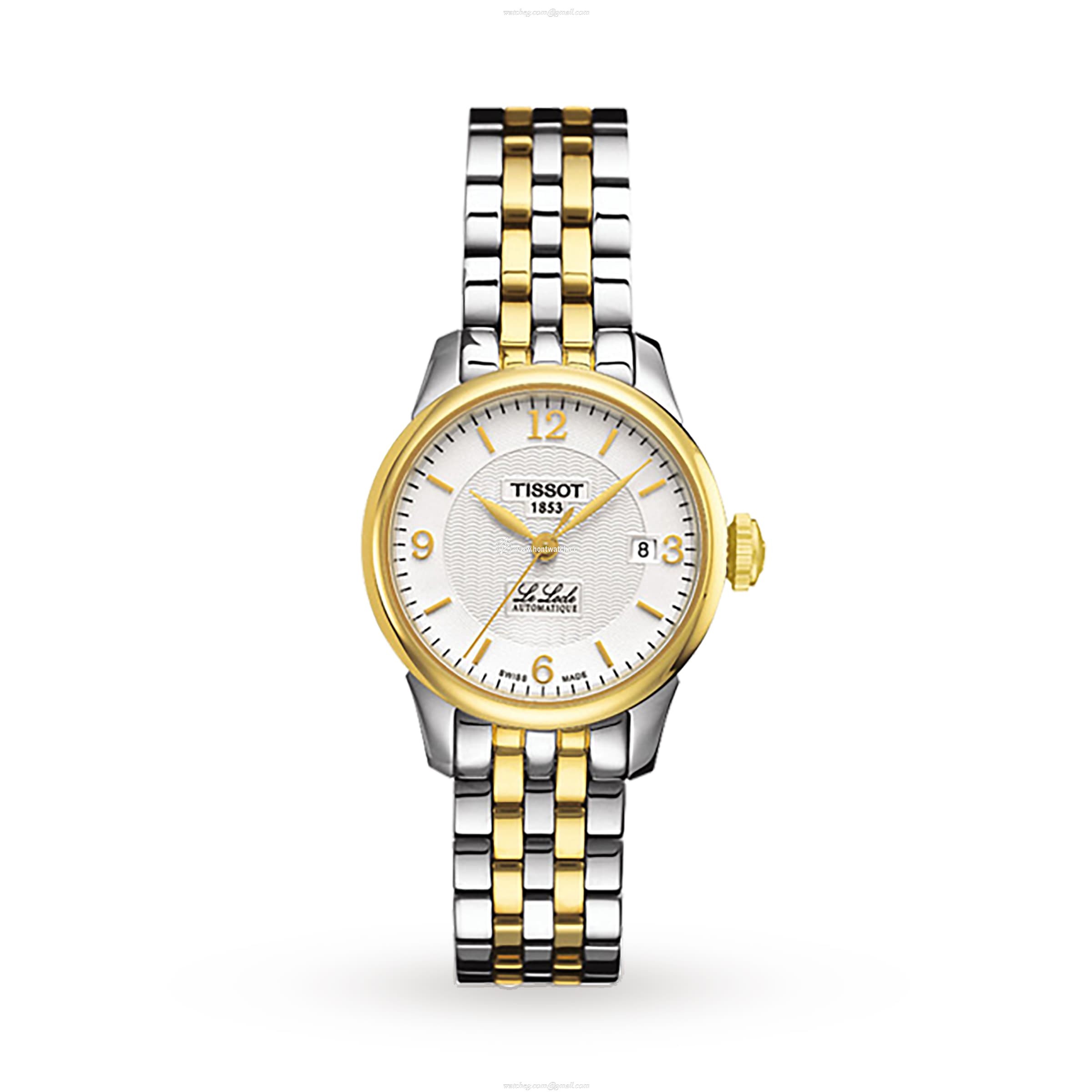 Tissot T-Classic T41218334 Automatic Watch - White Dial - Stainless Steel