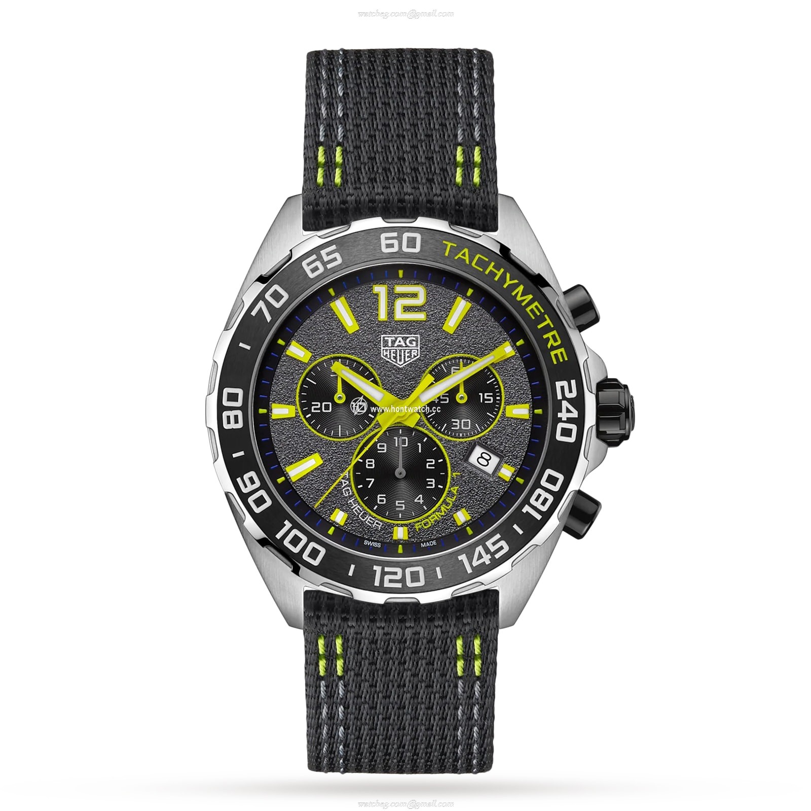 TAG Heuer Formula 1 CAZ101AG Grey Dial 43mm Quartz Watch - Stainless Steel
