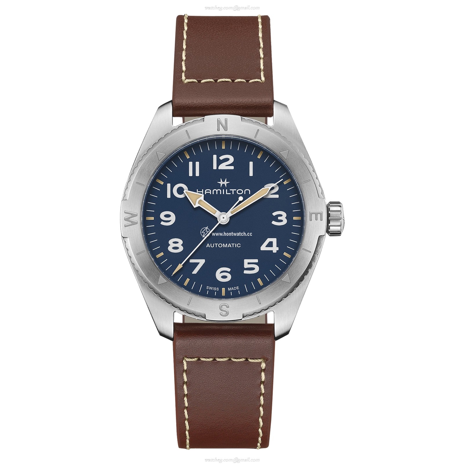 Hamilton Khaki Field H70315540 Automatic Blue - 41mm Stainless Steel