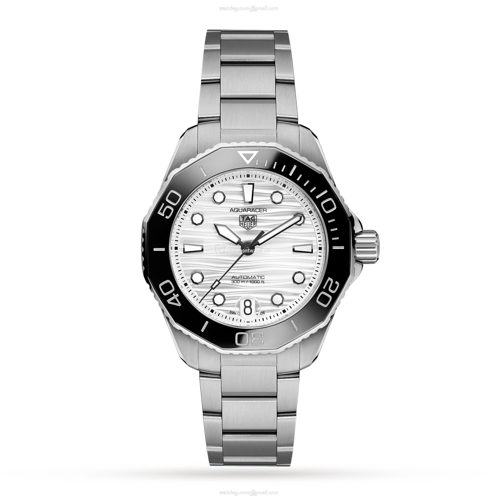 TAG Heuer Aquaracer Automatic Watch - 36mm Stainless Steel White Dial