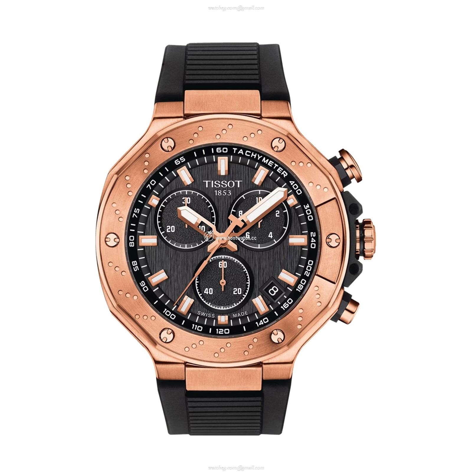 Tissot T-Sport T-Race Chronograph 45mm Black Dial - Quartz - 100M Water Resistant