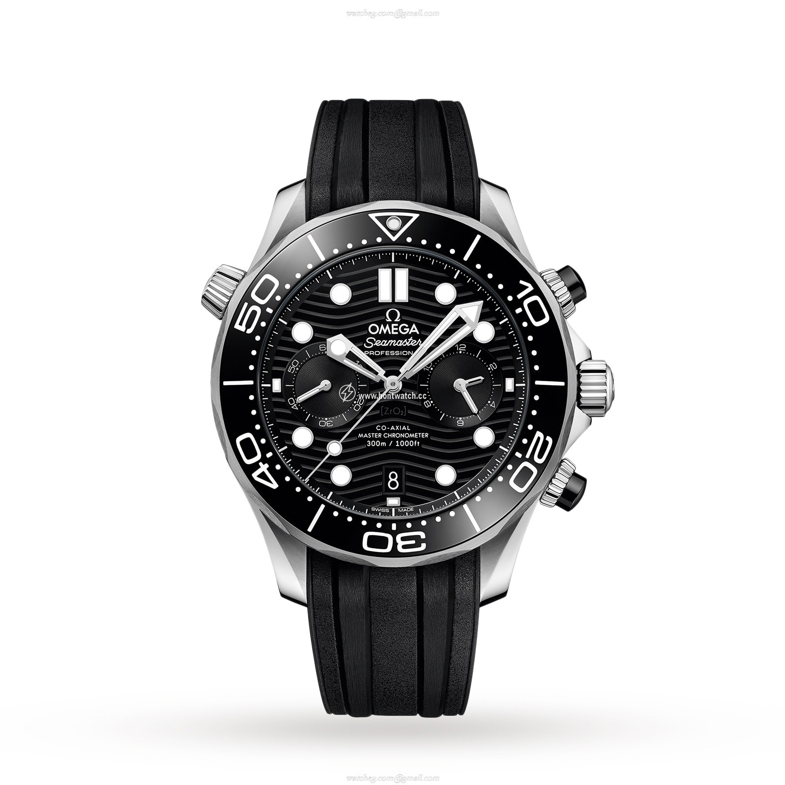Omega Seamaster O21032445101001 | 44mm Black Automatic | 300M Water Resistant