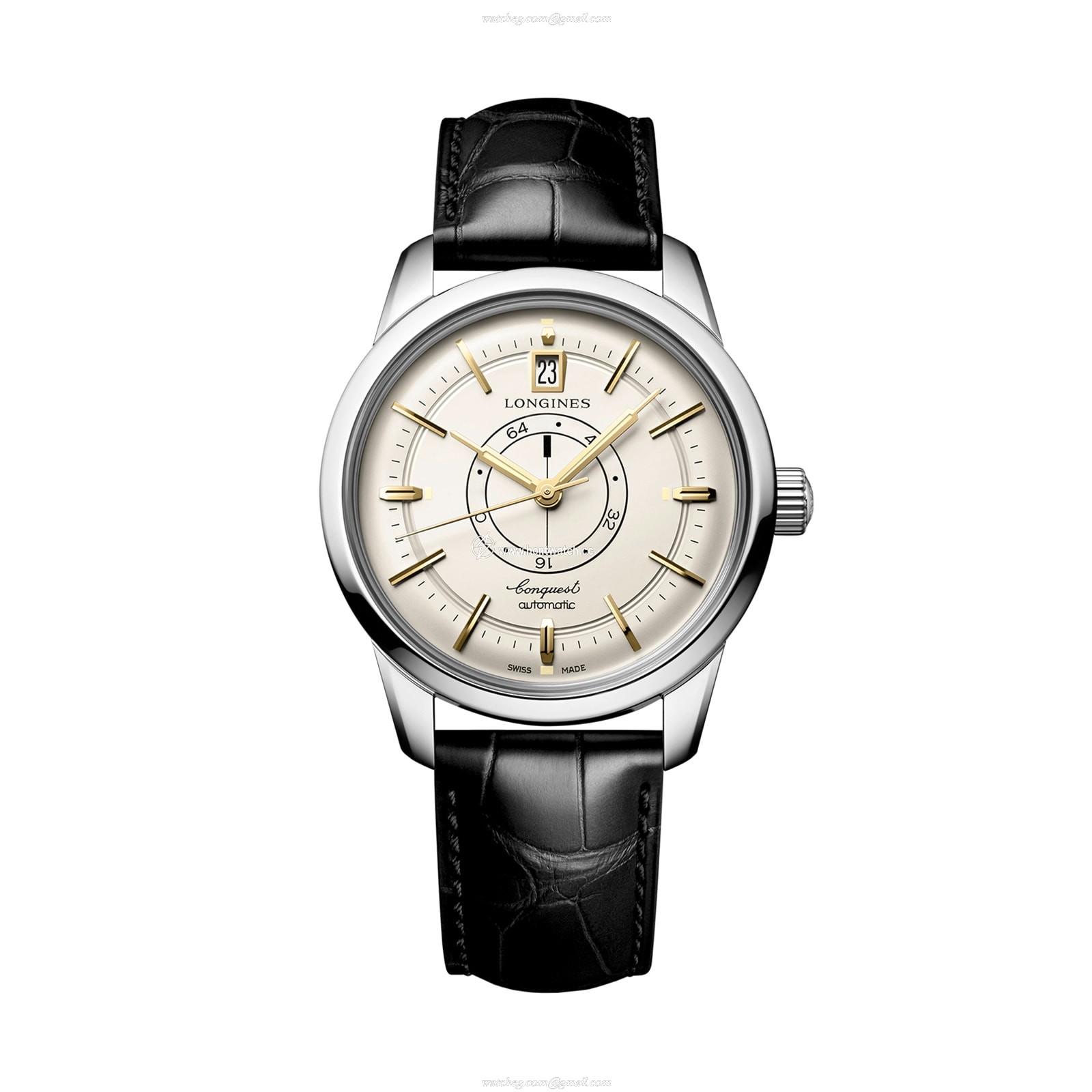 Longines Conquest L16484782 Automatic Cream Dial - 38mm Stainless Steel