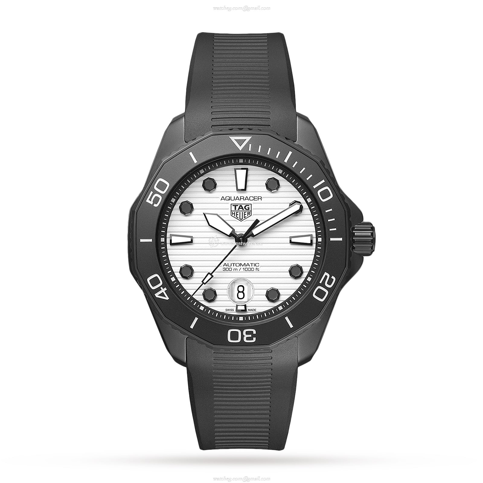 TAG Heuer Aquaracer Automatic Watch - 43mm Stainless Steel - White Dial