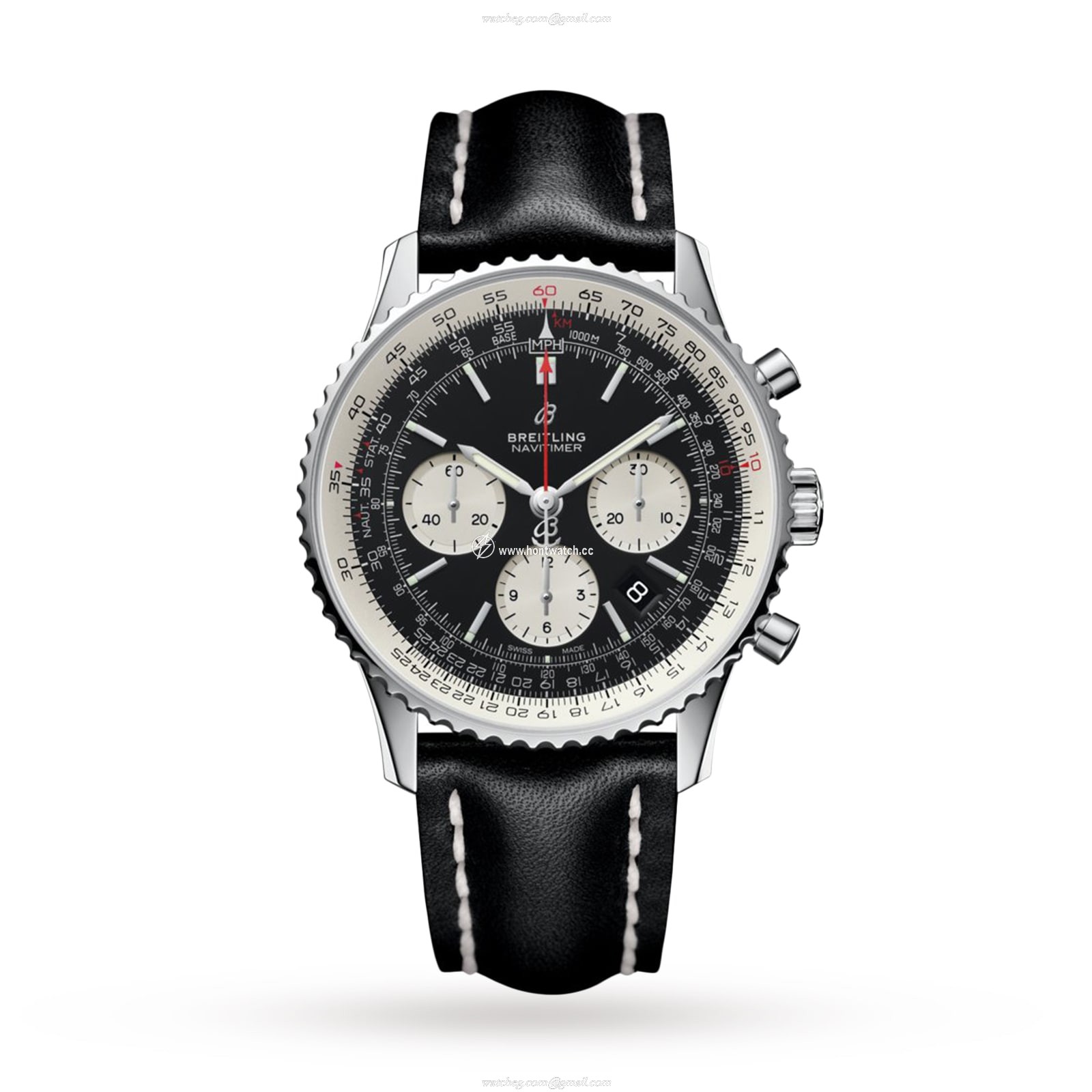 Breitling Navitimer AB0127211B1P1 | 46mm Automatic Chronograph | Black Dial