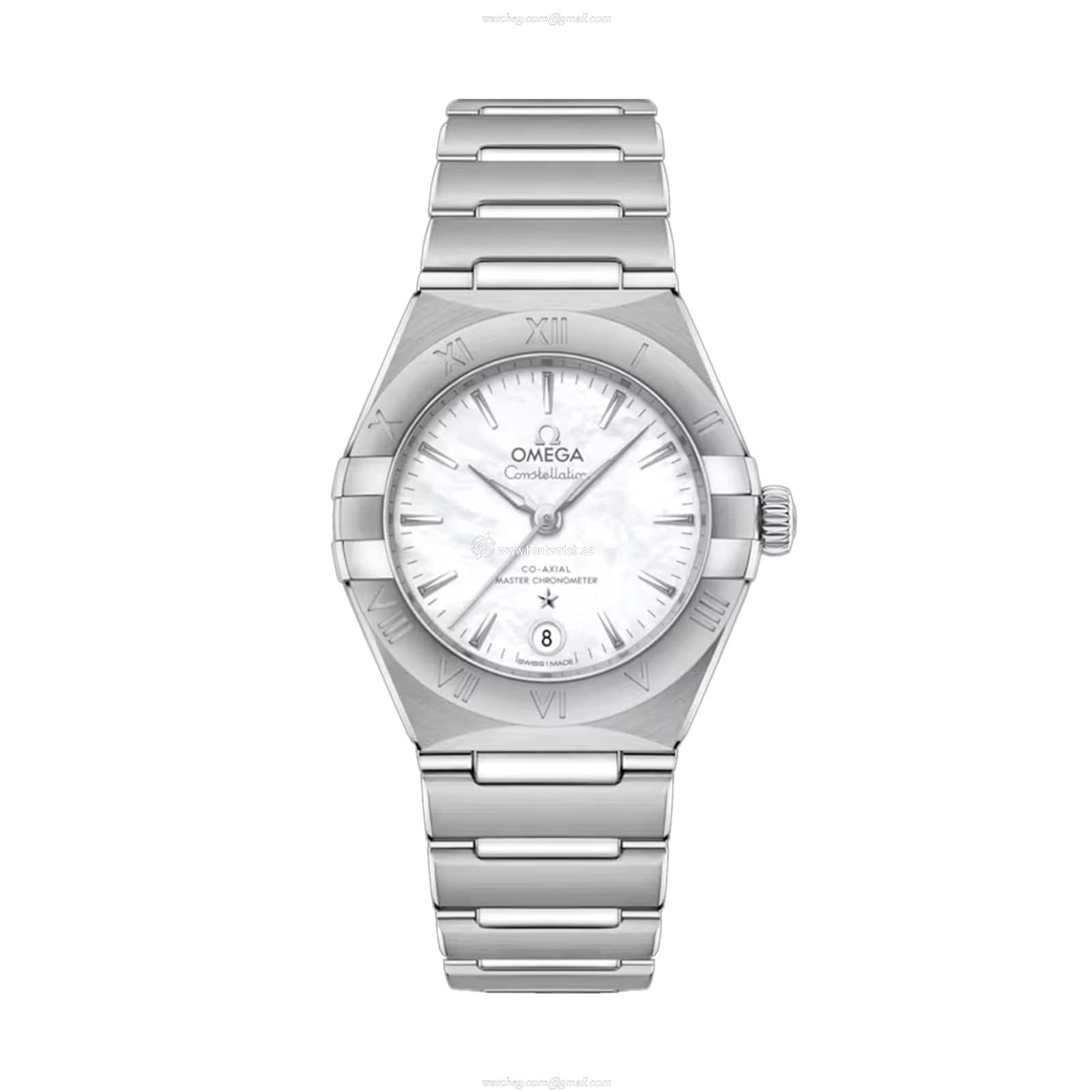 Omega Constellation 29mm Automatic Watch - White Dial | Stainless Steel