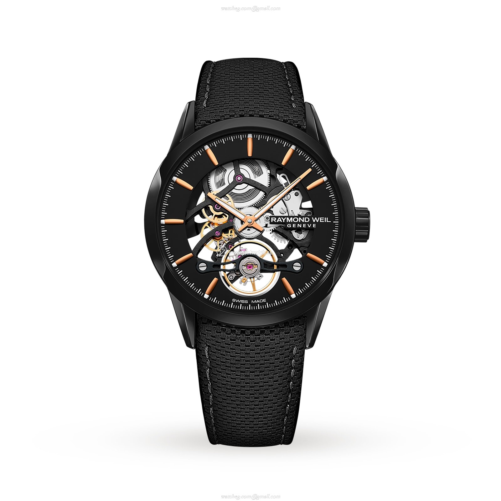 Raymond Weil Freelancer Skeleton Watch | Automatic 42mm Stainless Steel