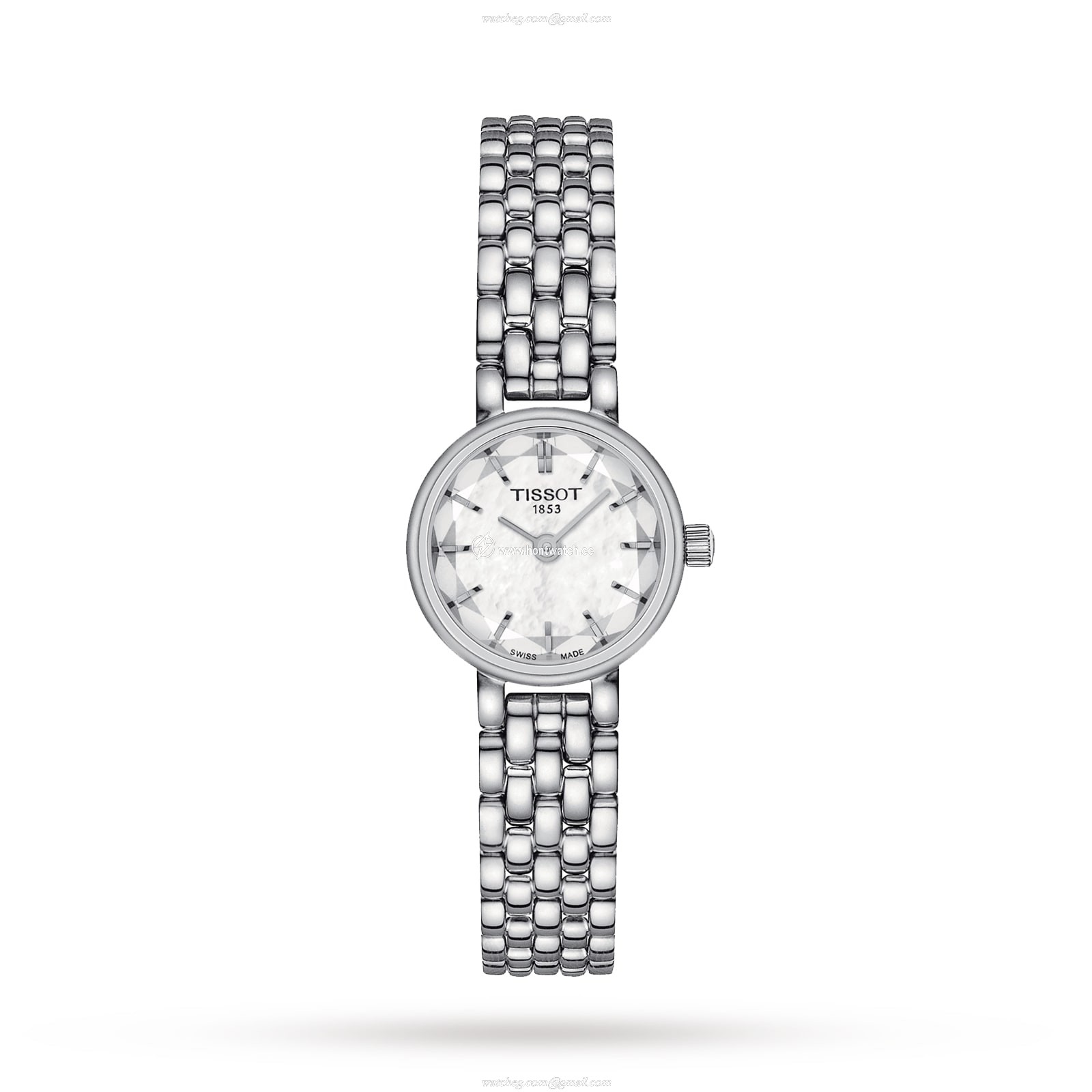 Tissot T-Lady Lovely Round 19.5mm Ladies Watch - Mother of Pearl Dial