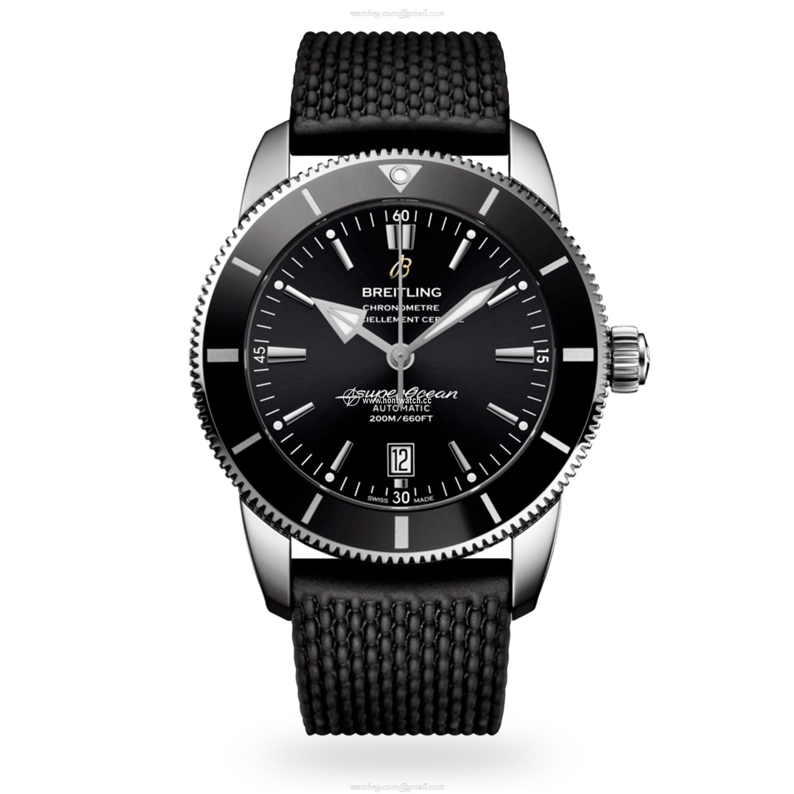 Breitling Superocean Heritage 46mm Automatic Black Dial - Stainless Steel