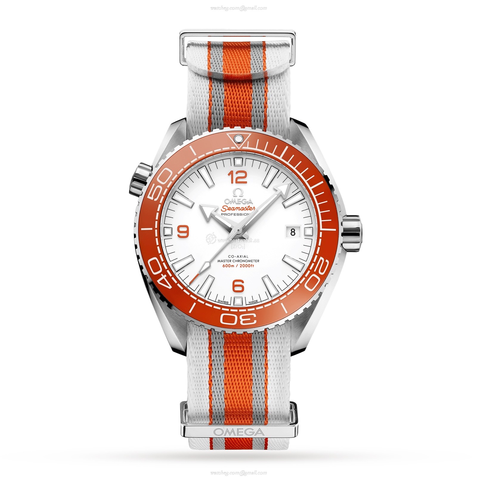 Omega Seamaster Planet Ocean Automatic White Dial - 43.5mm Stainless Steel