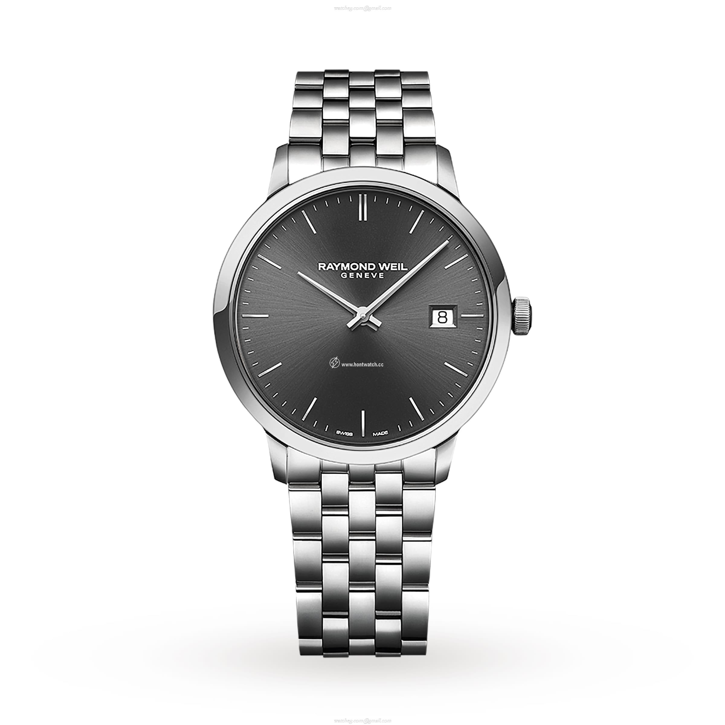 Raymond Weil Toccata 5485-ST-60001 | Grey Dial Quartz Watch - 39mm Stainless Steel