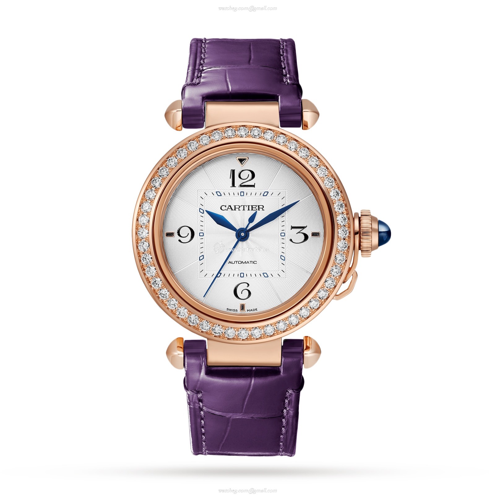 Cartier Pasha de Cartier WJPA0012 | 35mm Rose Gold Automatic Watch