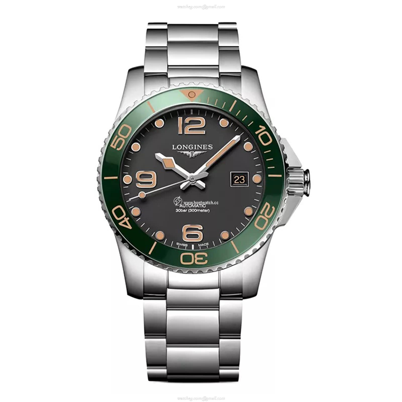 Longines HydroConquest L37814056 | 41mm Automatic Black Dial | 300M Water Resistant