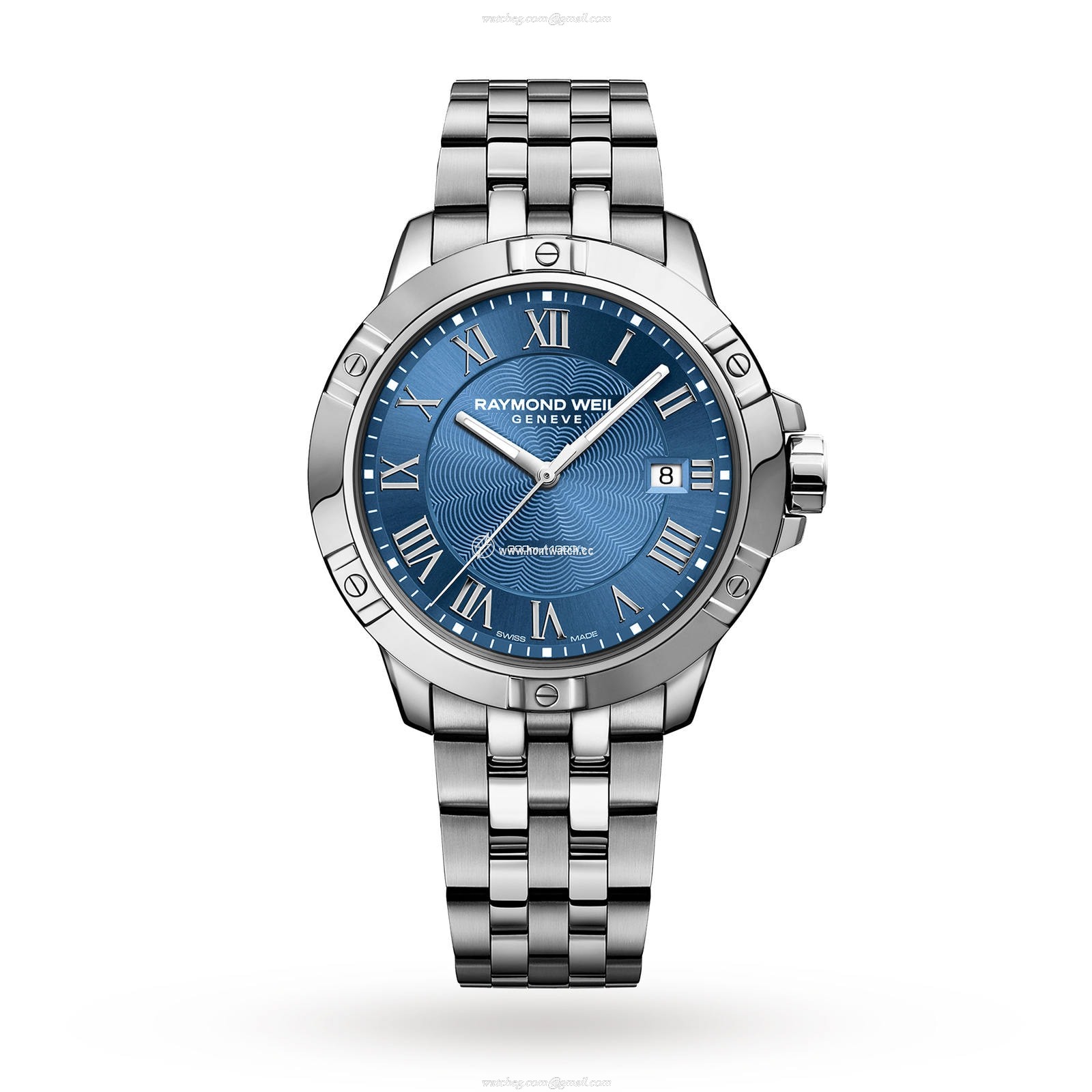 Raymond Weil Tango 8160-ST-00508 | Blue Dial 41mm Quartz Watch