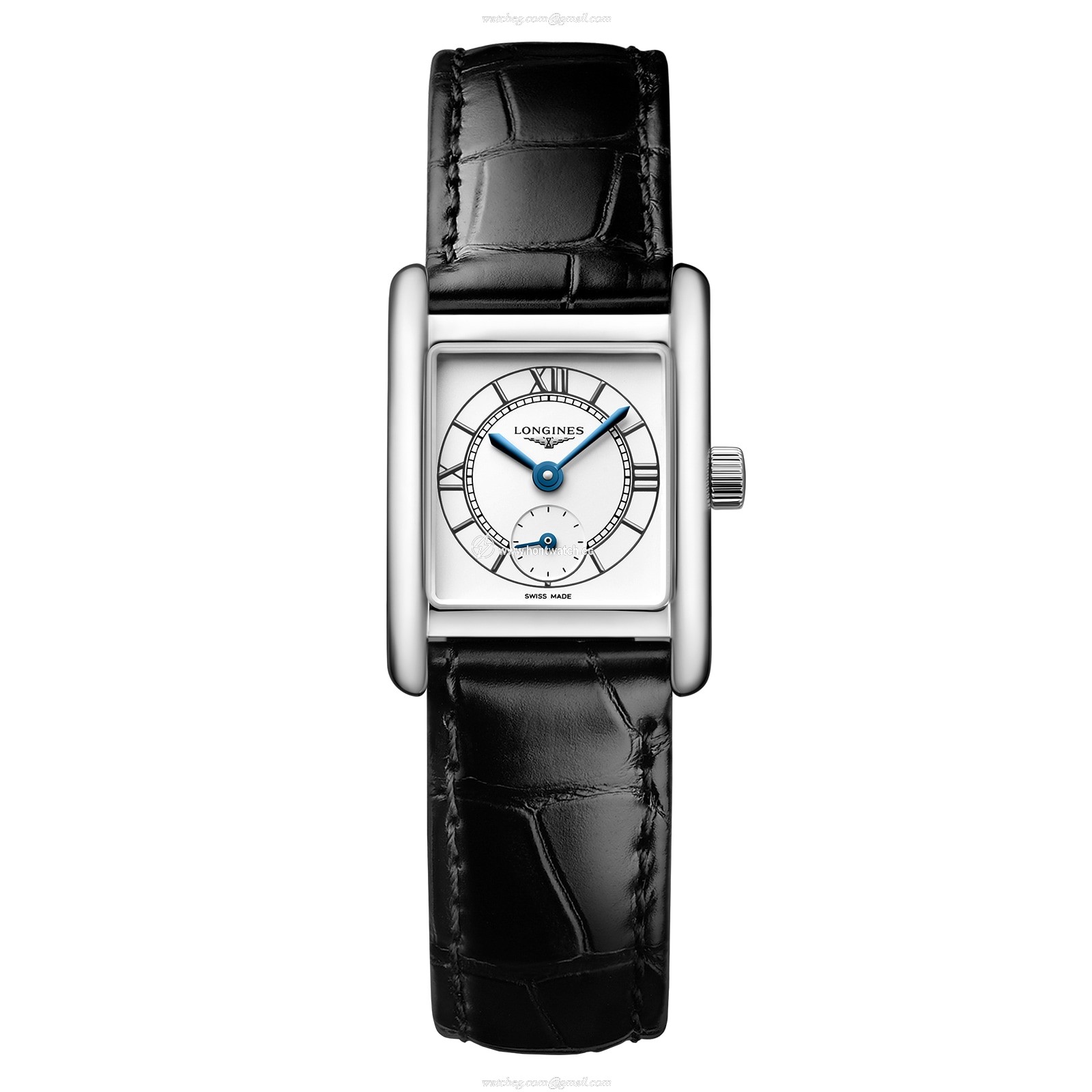 Longines Mini Dolce Vita L52004752 | Silver Dial | Stainless Steel & Alligator