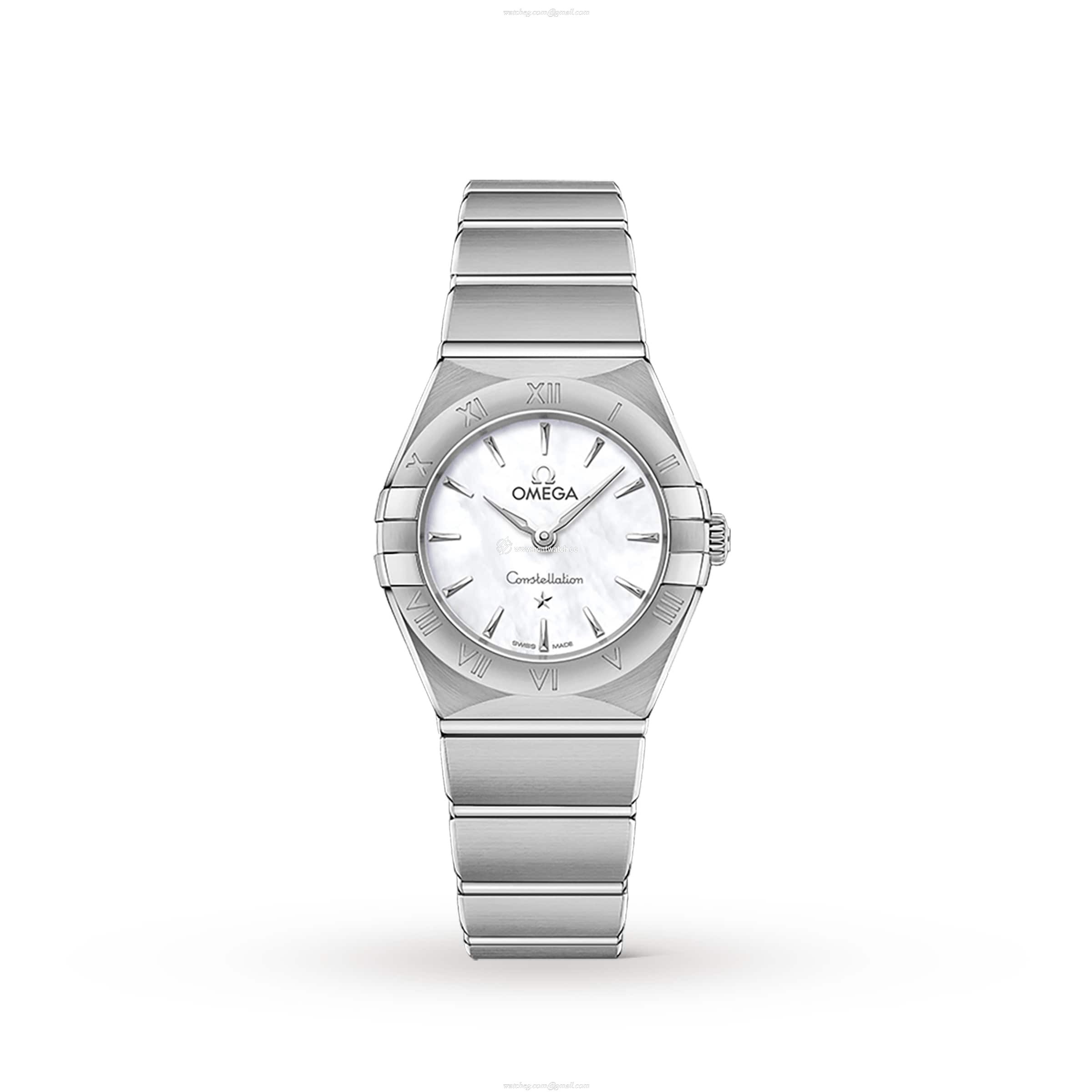 Omega Constellation Replica - Stainless Steel Quartz Watch - Mother of Pearl Dial