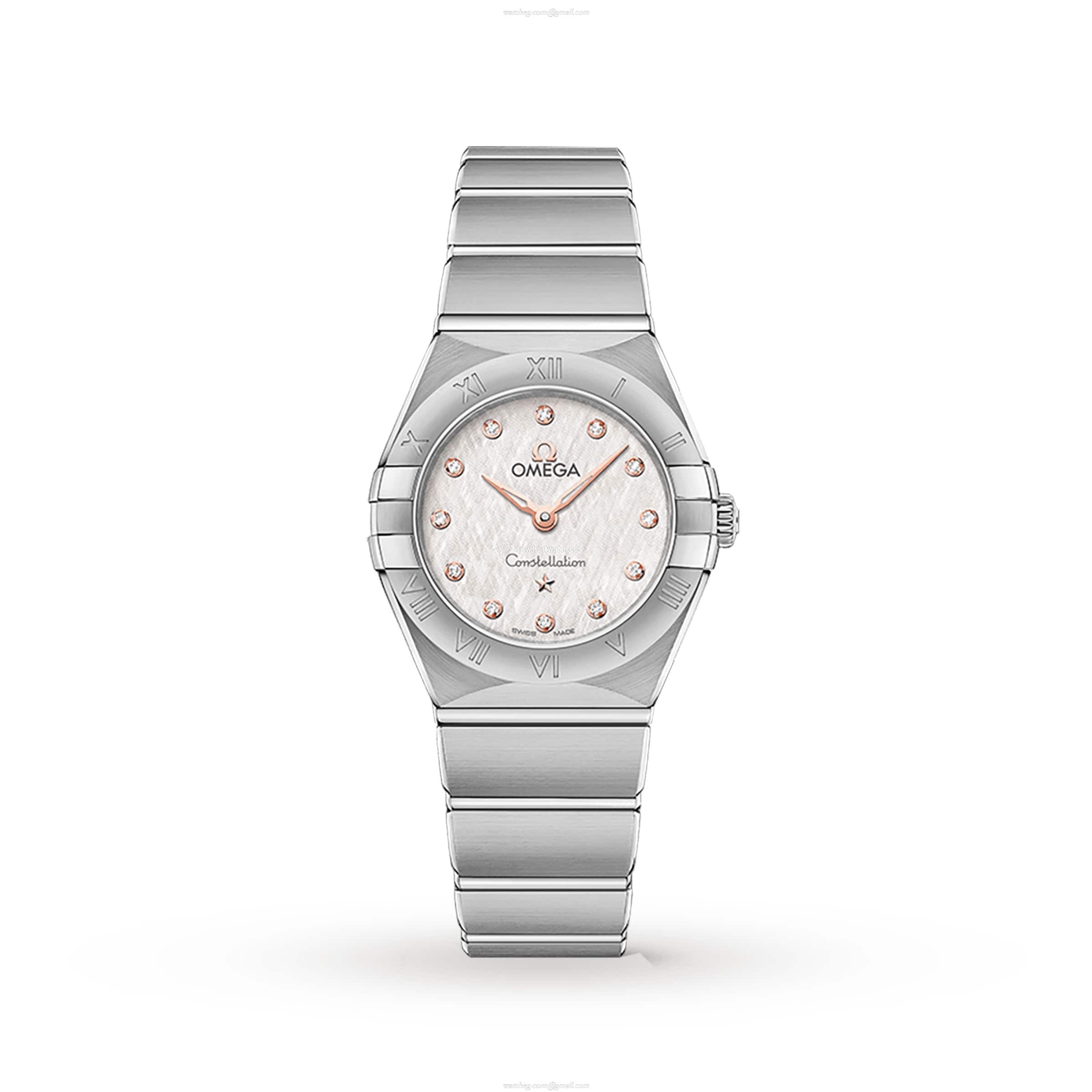 Omega Constellation Replica Watch | Stainless Steel Quartz Silver Dial