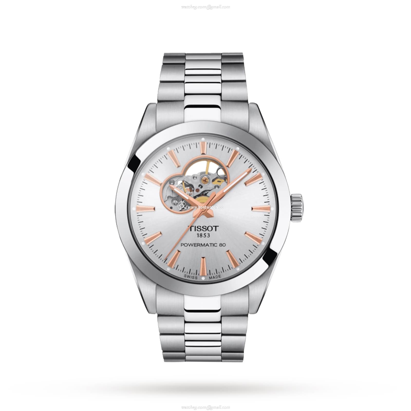 Tissot T-Classic Automatic Watch - 40mm Stainless Steel - White Dial