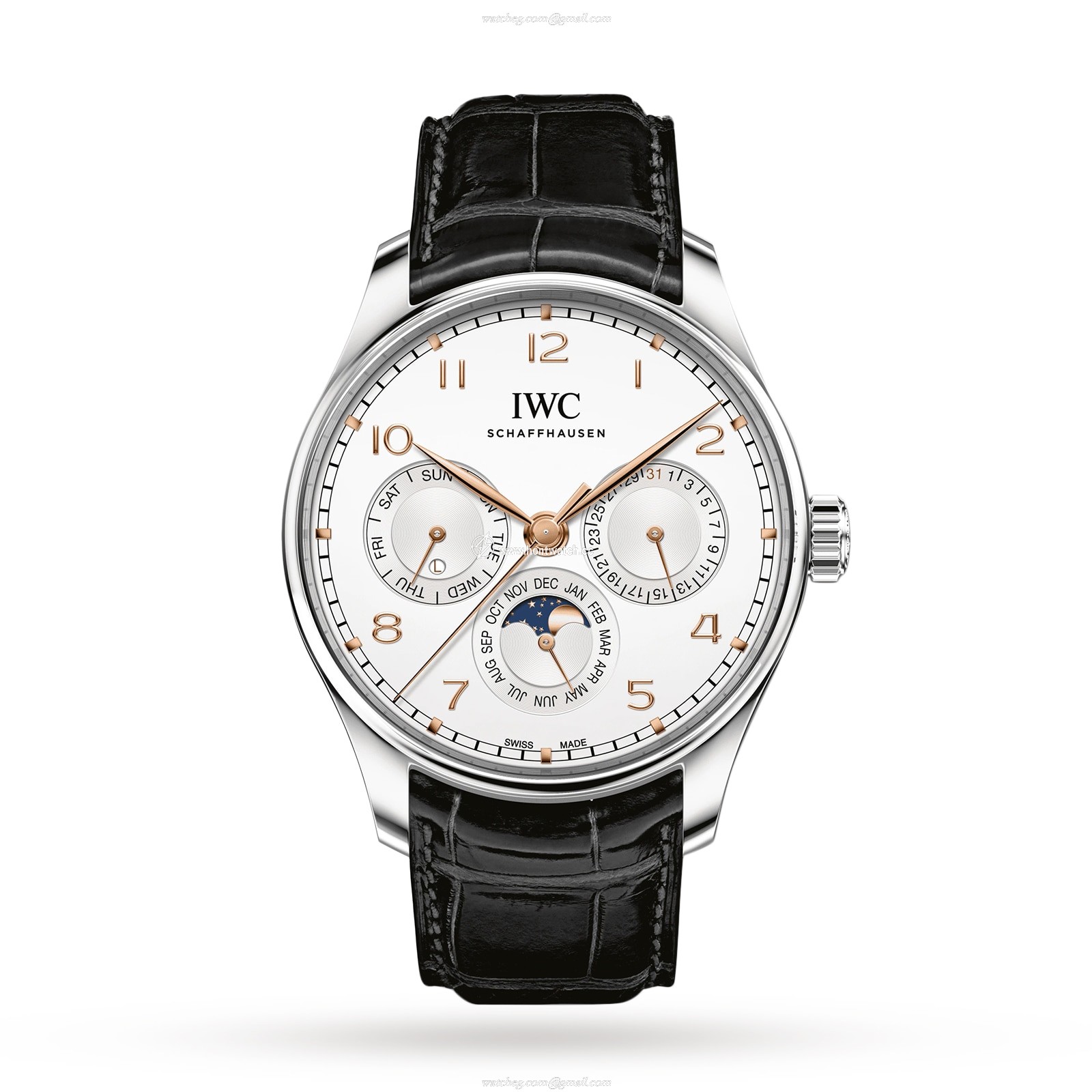 IWC Portugieser IW344203 Automatic Silver Dial - 42.5mm Stainless Steel Watch