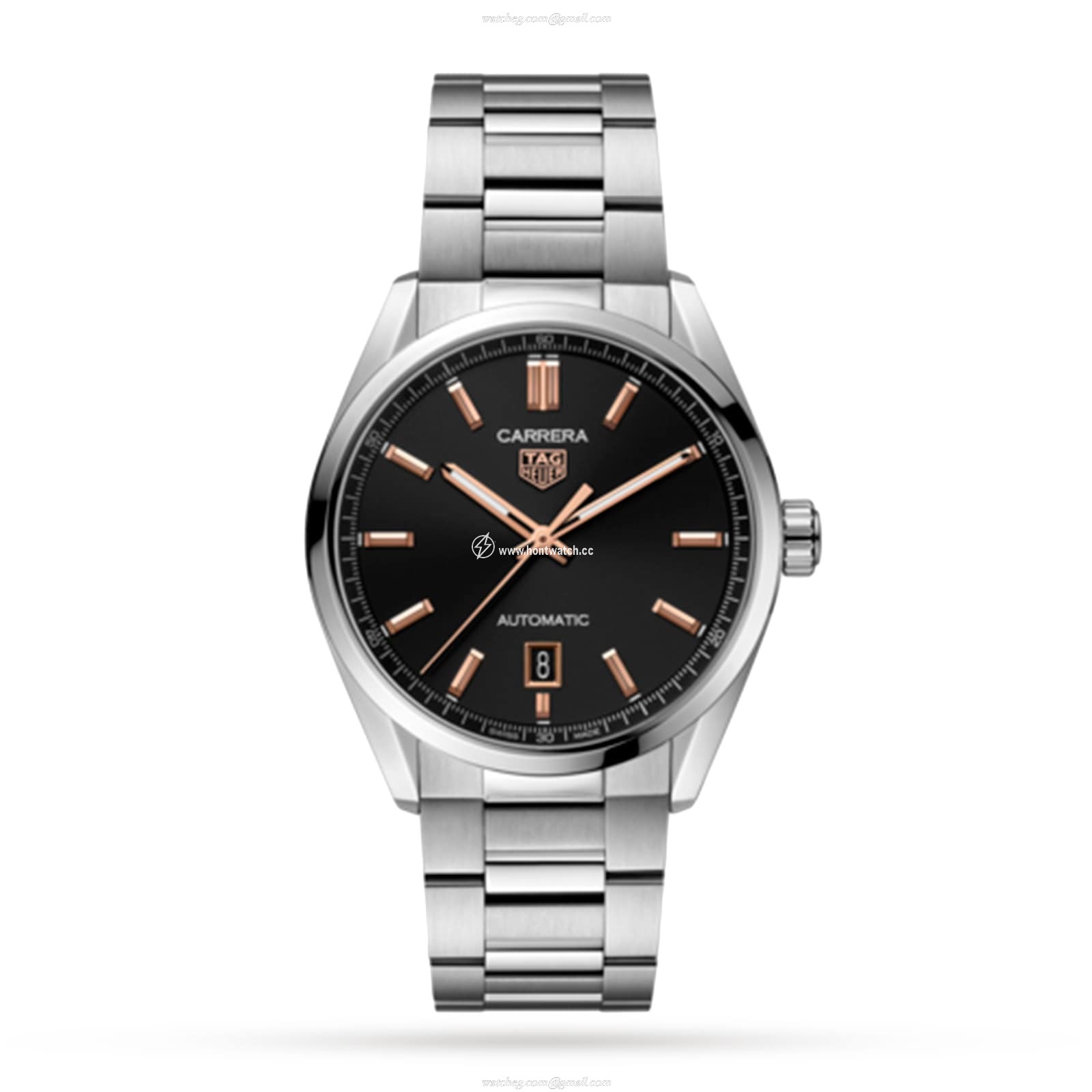 TAG Heuer Carrera Automatic Watch - 39mm Black Dial & Stainless Steel