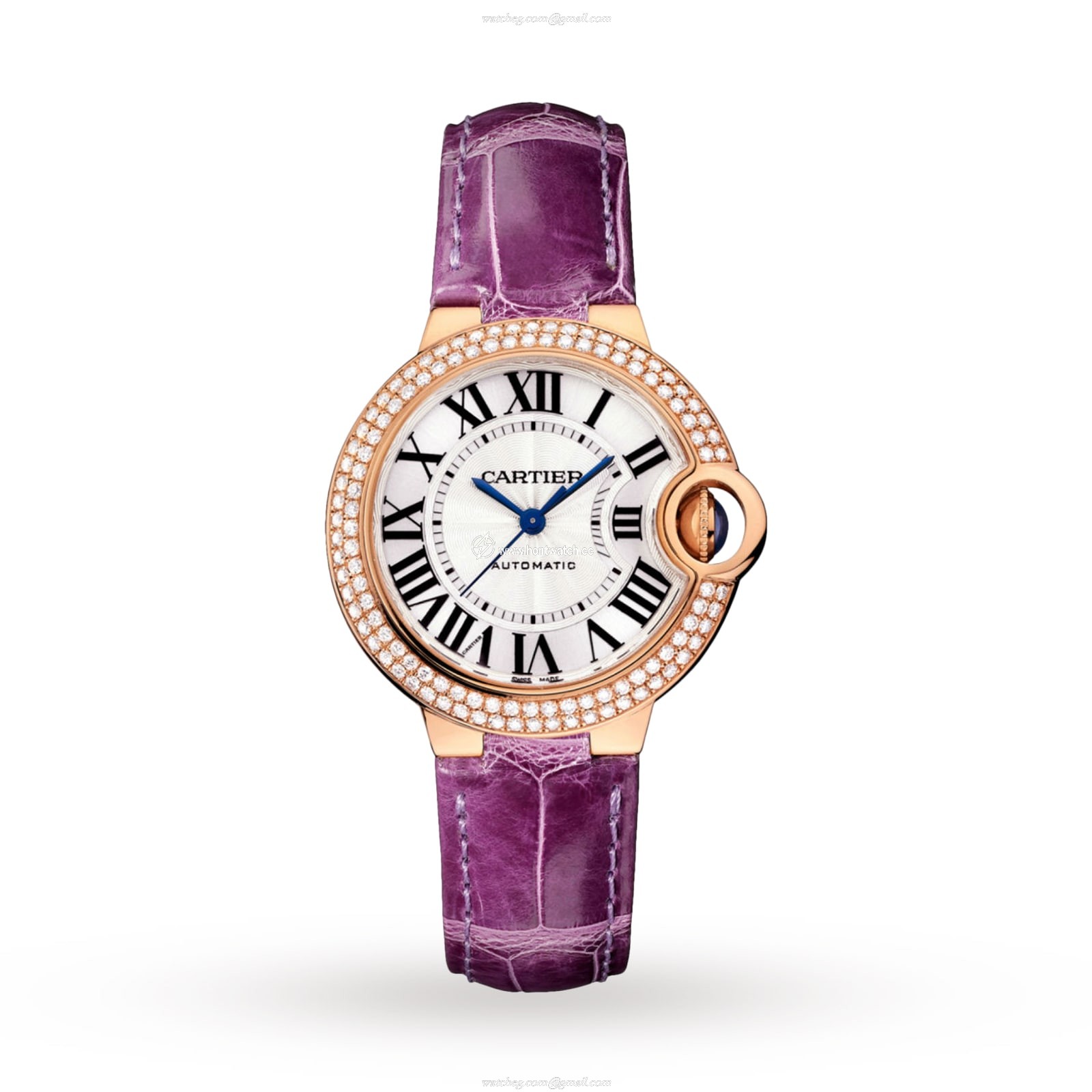 Cartier Ballon Bleu de Cartier WE902066 | 33mm Rose Gold Automatic Watch