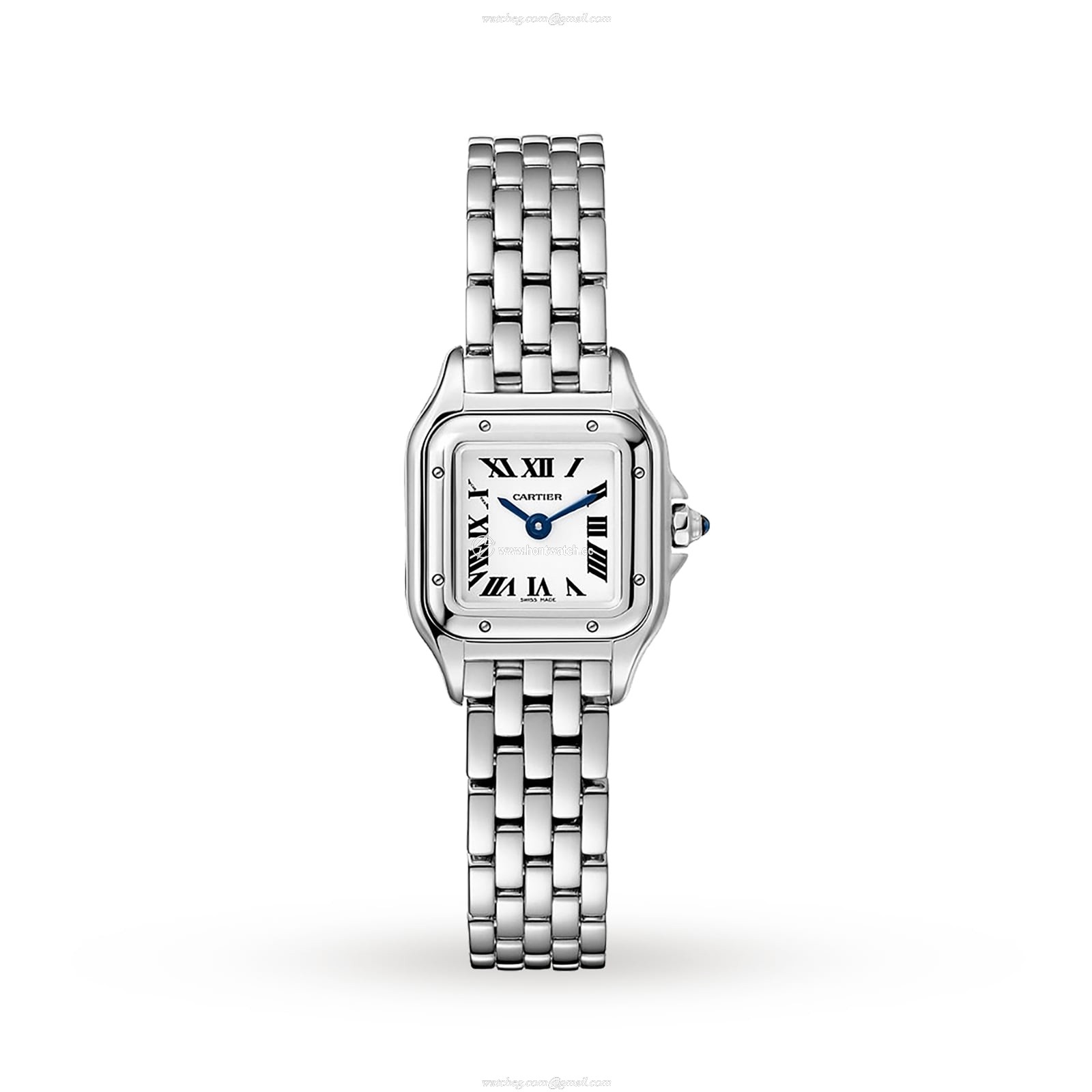 Cartier Panthere de Cartier WSPN0019 | Steel Quartz Black Dial Watch
