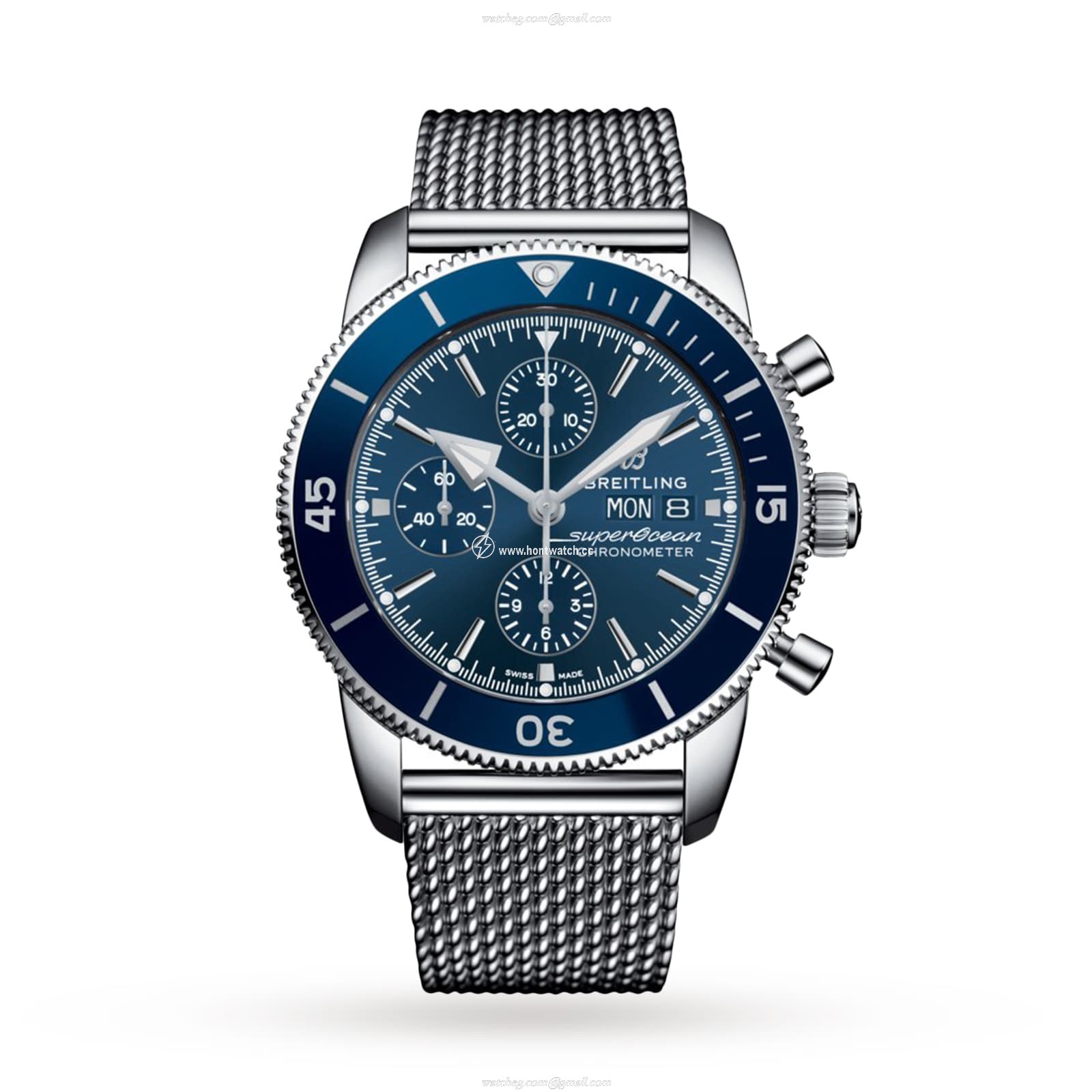 Breitling Superocean Heritage 44mm Automatic Blue Dial - Stainless Steel